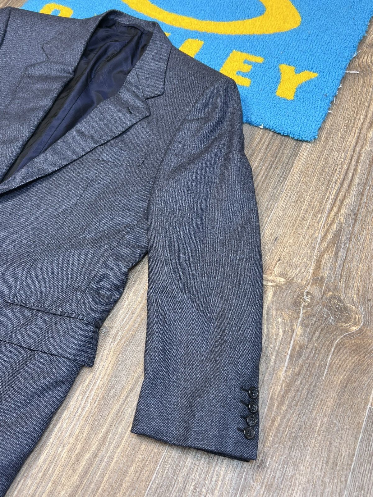Brioni Brioni Parigi Two Buttons Blue Wool Blazer Jacket 52 Size 52S - 7 Thumbnail