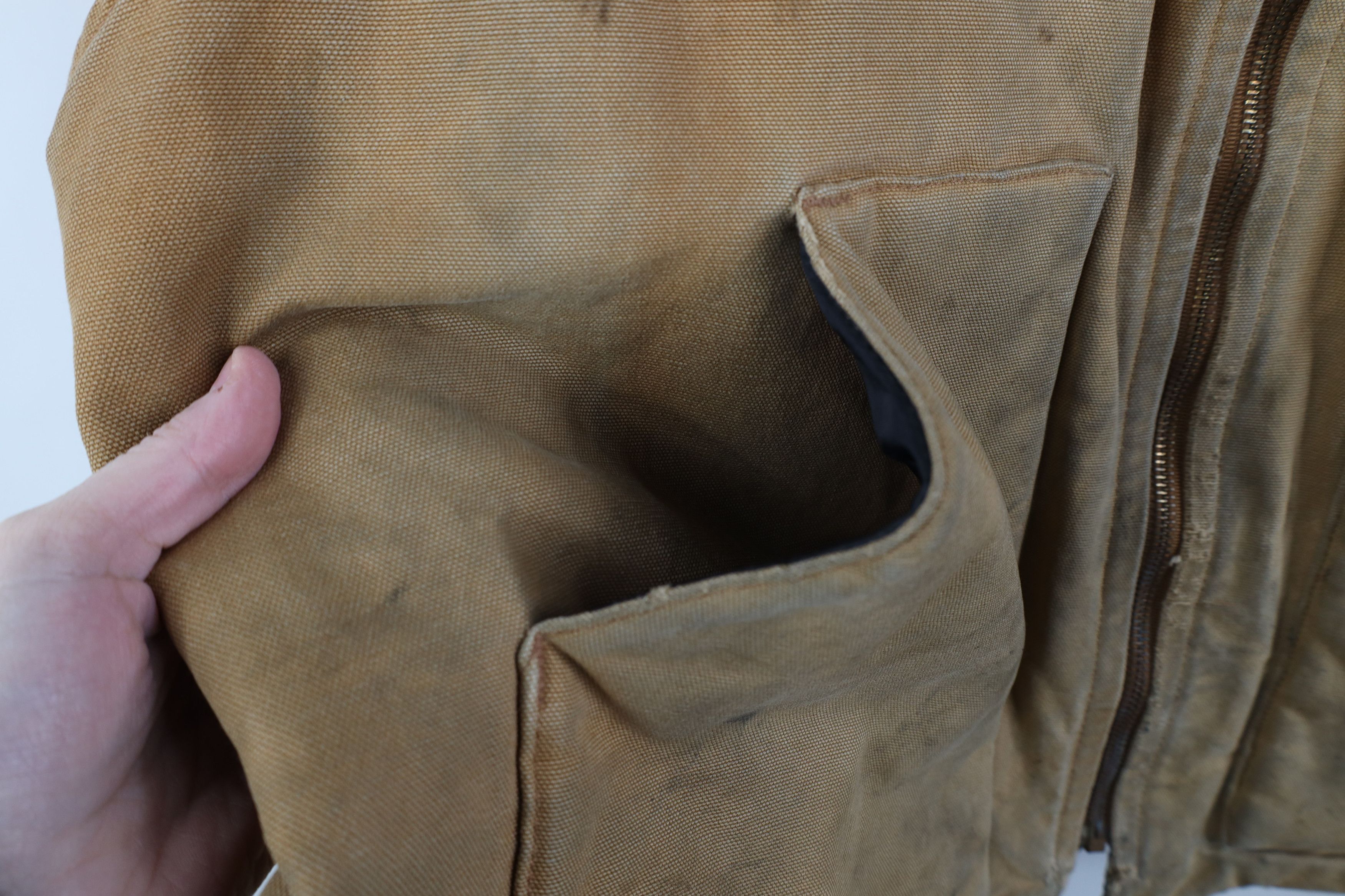 Carhartt Vintage Carhartt Quilted Canvas Vest Jacket Duck Brown Size US XXL / EU 58 / 5 - 8 Thumbnail