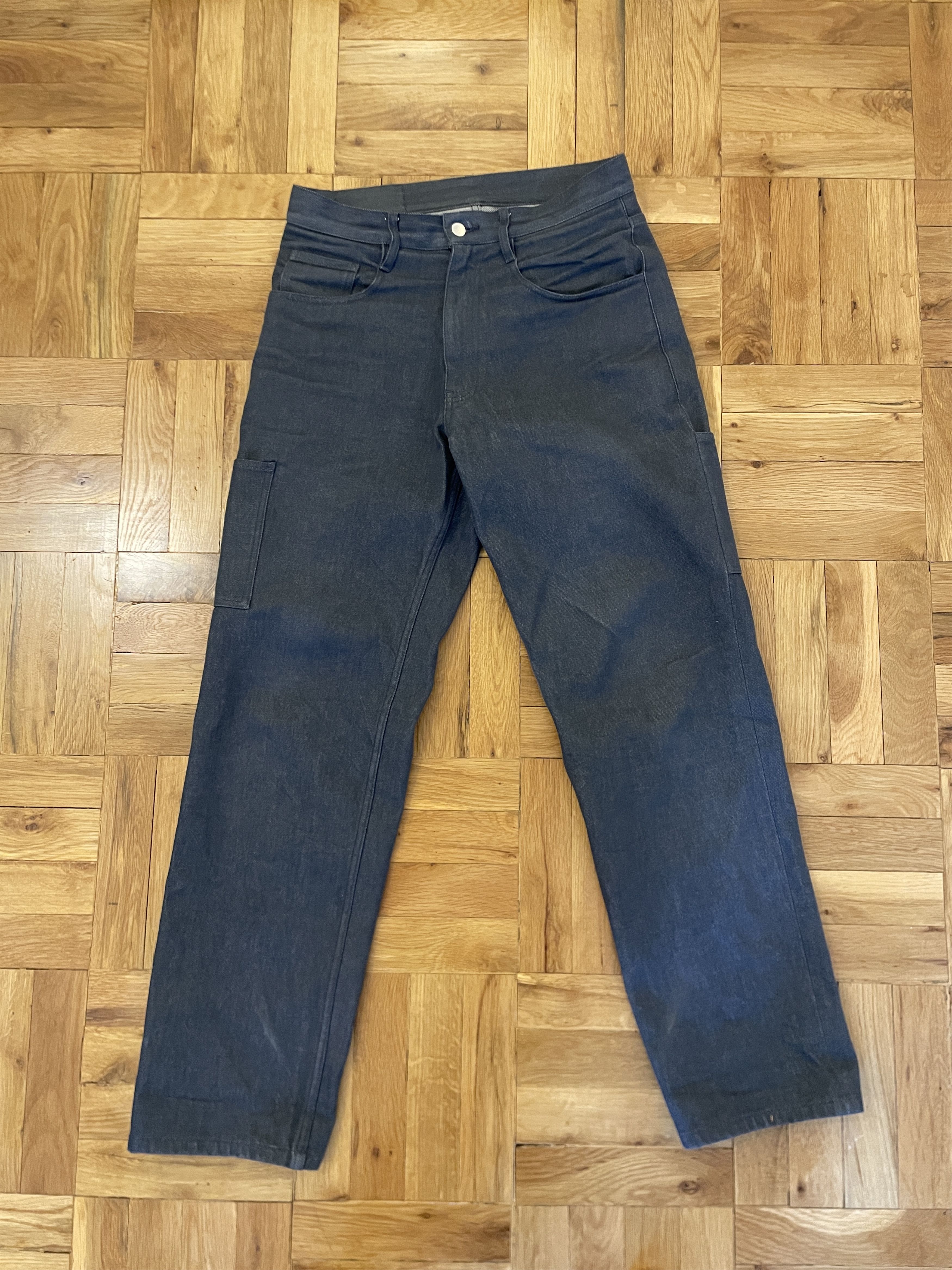 Randy's Garments Washed 13.5oz Charcoal Cone Denim 7-Pocket Jean Size US 30 / EU 46 - 1 Thumbnail