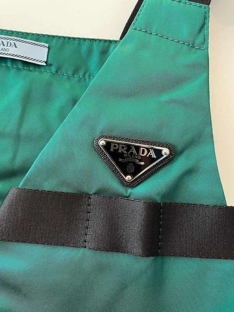 Prada Prada Triangle Logo Dress Size 36-2506 Size S / US 4 / IT 40 - 2 Thumbnail