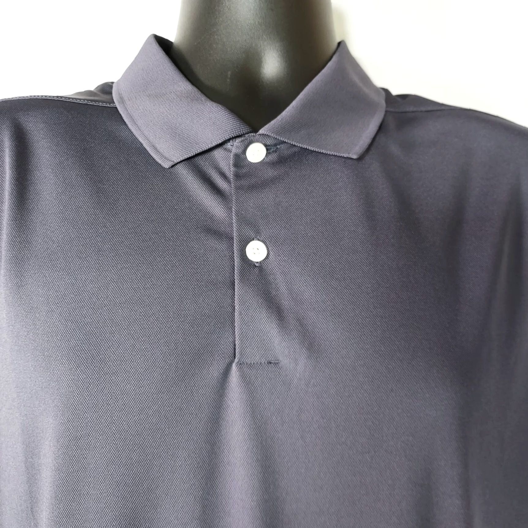 Nike Nike Dri-Fit Golf Polo Shirt Mens L Blue Nike Golf Polo Size US L / EU 52-54 / 3 - 5 Thumbnail