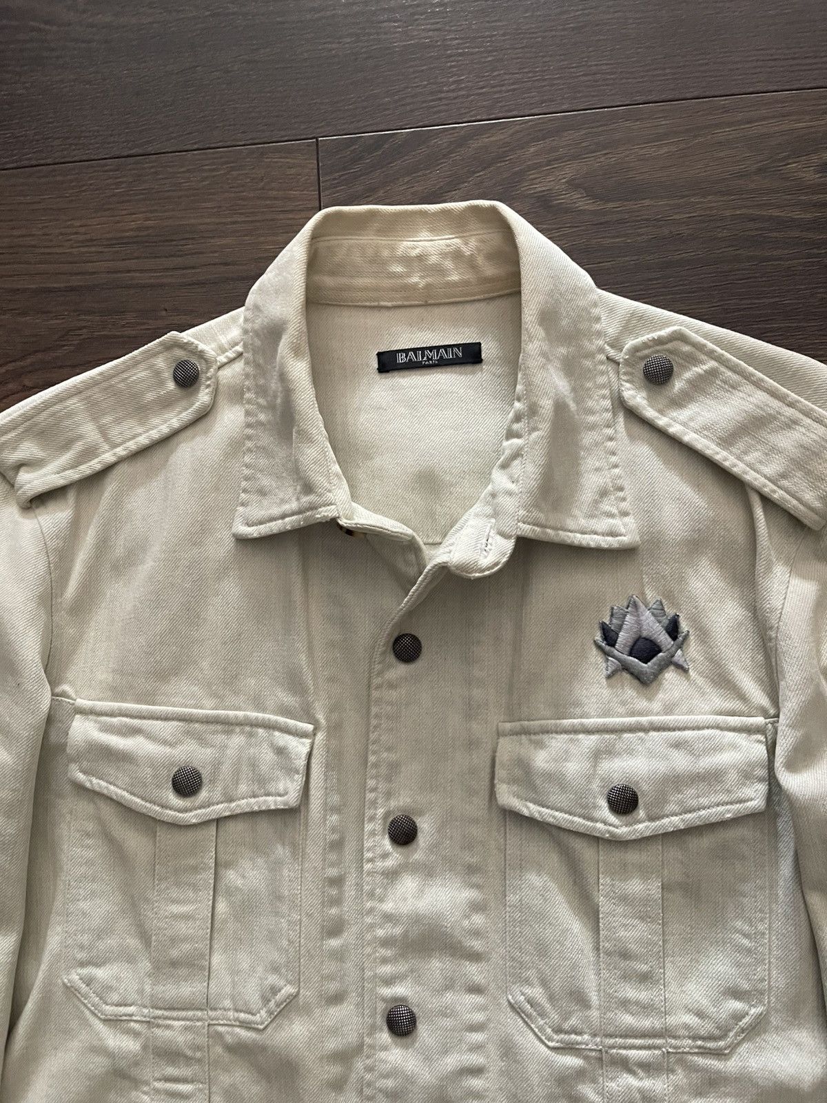 Balmain Balmain Decarnin Era Denim Jacket Size US M / EU 48-50 / 2 - 2 Thumbnail