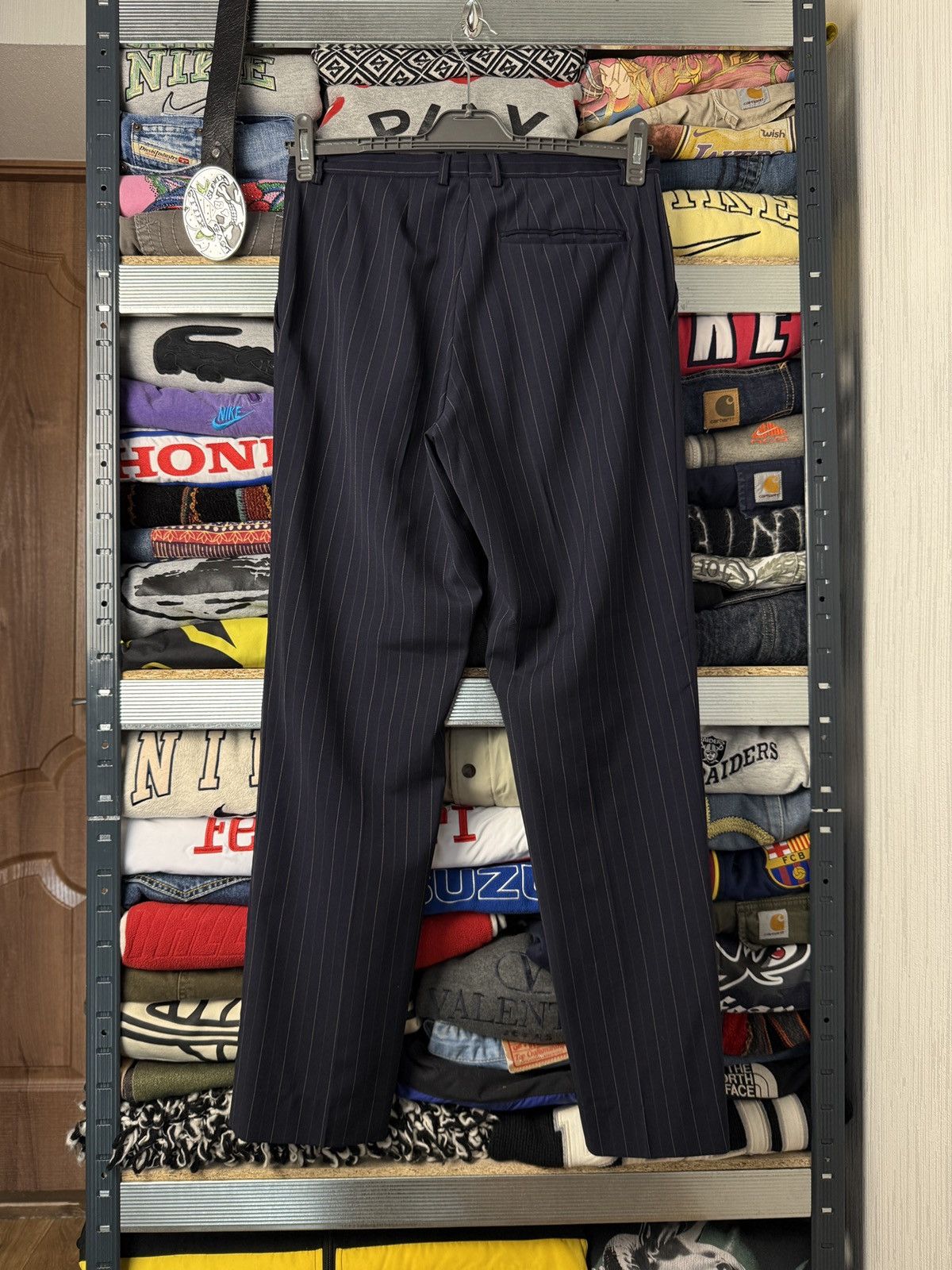 Dolce & Gabbana Dolce & Gabbana Luxury Suit Striped Size 48R - 13 Thumbnail
