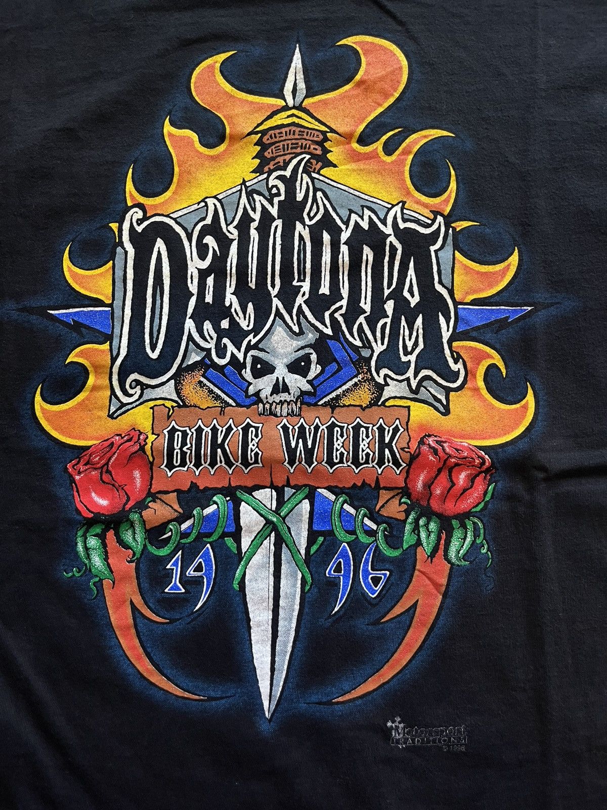 Vintage Vintage Daytona Bike Week 1996’s pocket T-shirt Size US M / EU 48-50 / 2 - 9 Thumbnail