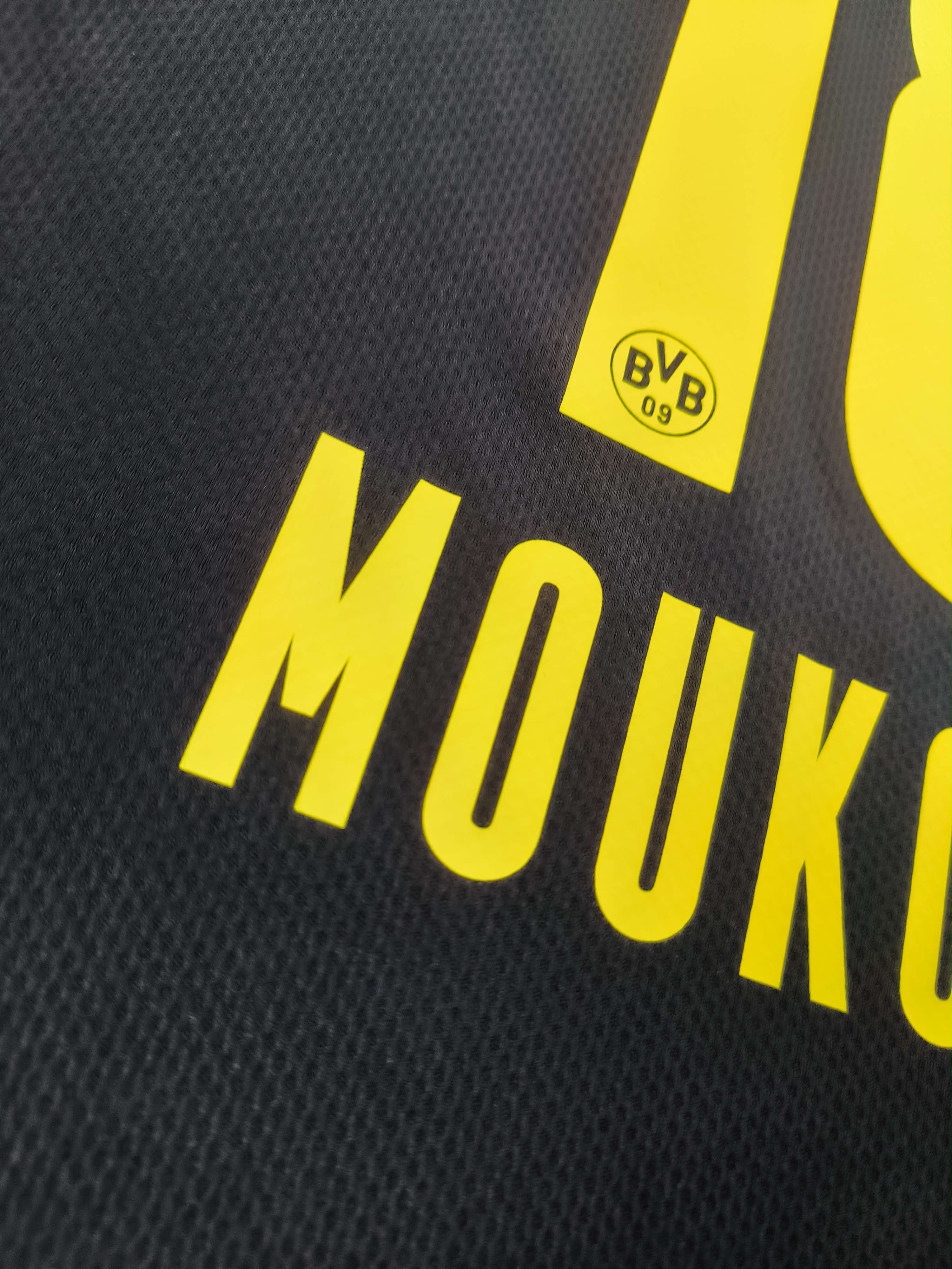 Puma Borussia Dortmund 2020-21 away Moukoko football jersey sz XL Size US XL / EU 56 / 4 - 8 Thumbnail