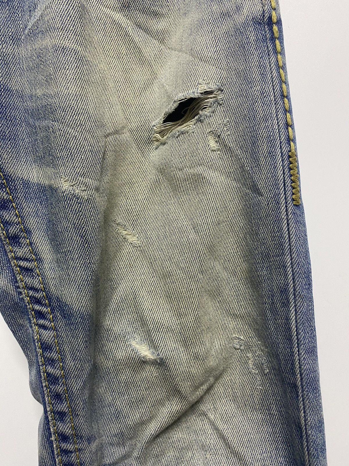 If Six Was Nine × Japanese Brand Japanese Brand Distressed Lolita Jeans Denim Pant Size US 32 / EU 48 - 10 Thumbnail