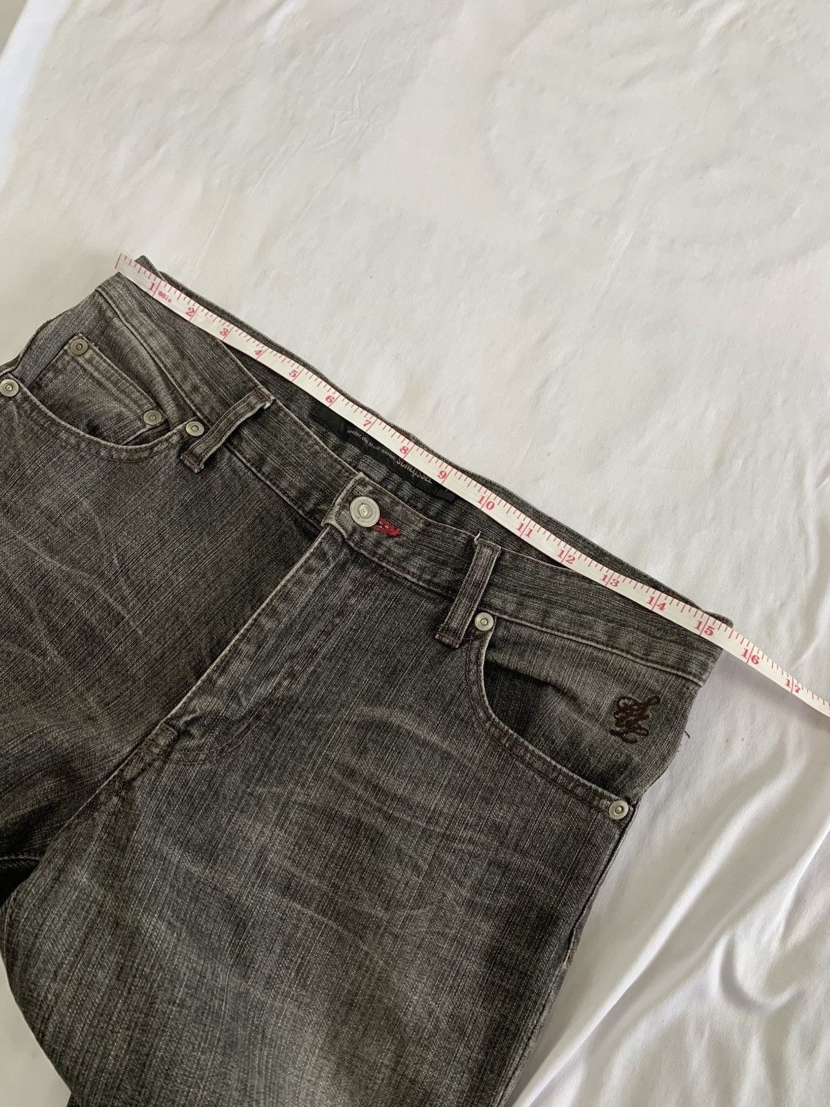 Vintage Black denim jeans schlussel Size US 31 - 7 Thumbnail