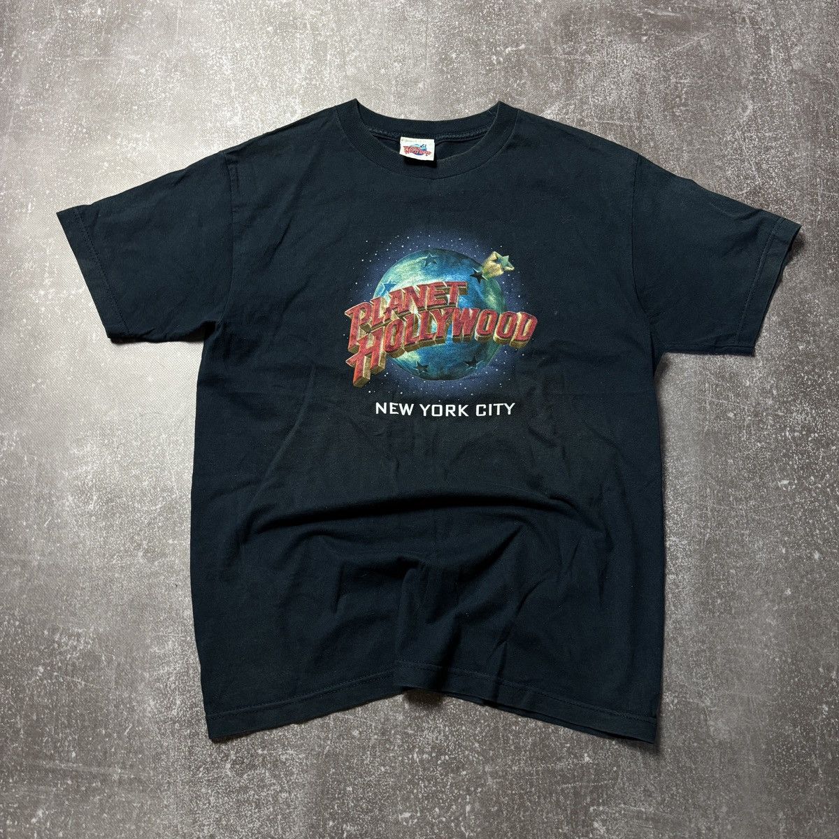 Planet Hollywood × Vintage planet hollywood new york vintage fade t-shirt Size US M / EU 48-50 / 2 - 1 Thumbnail