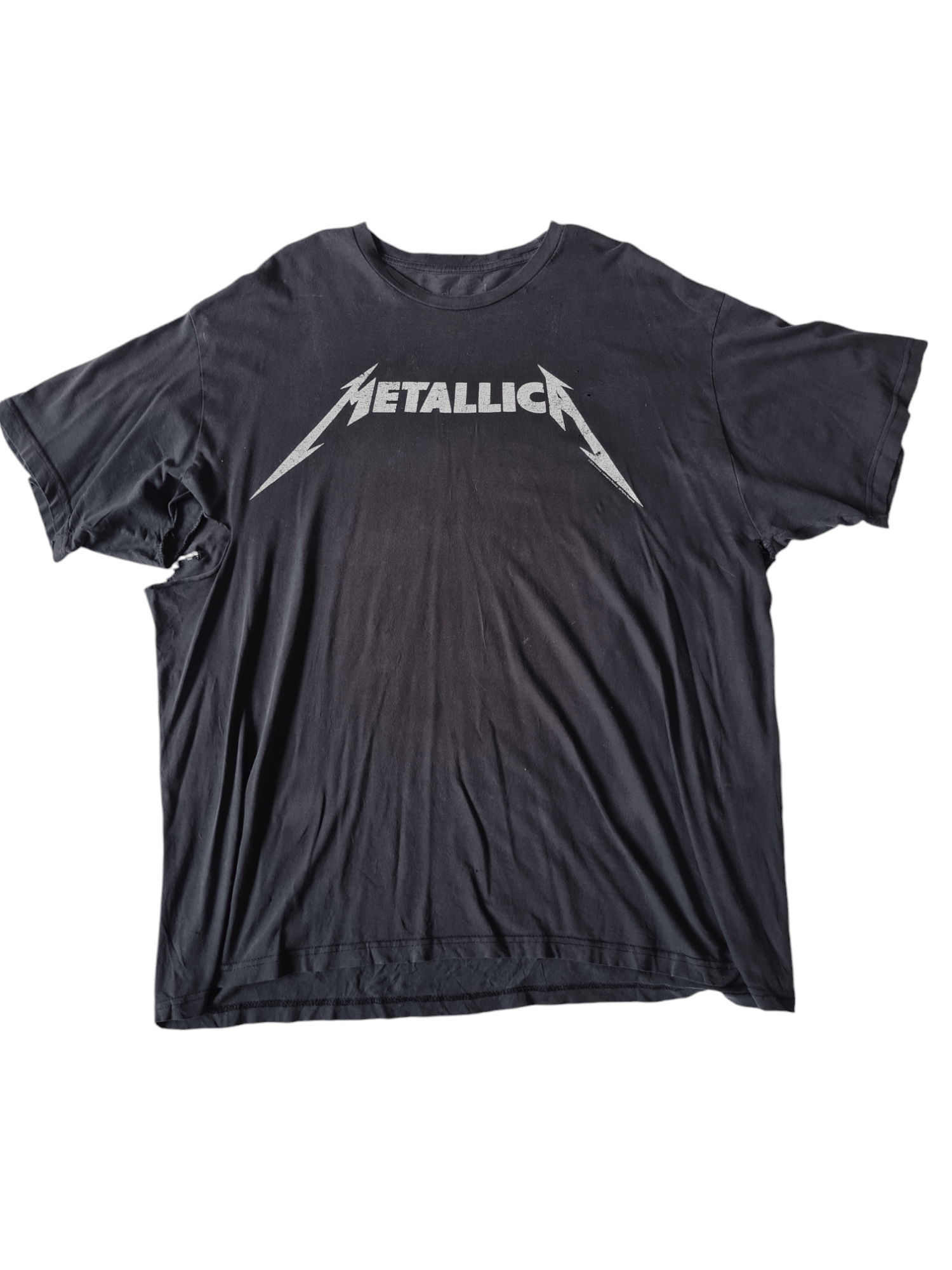 Band Tees × Metallica × Vintage Vtg Y2k Mettalica Band Tee Distressed Size US XL / EU 56 / 4 - 1 Thumbnail
