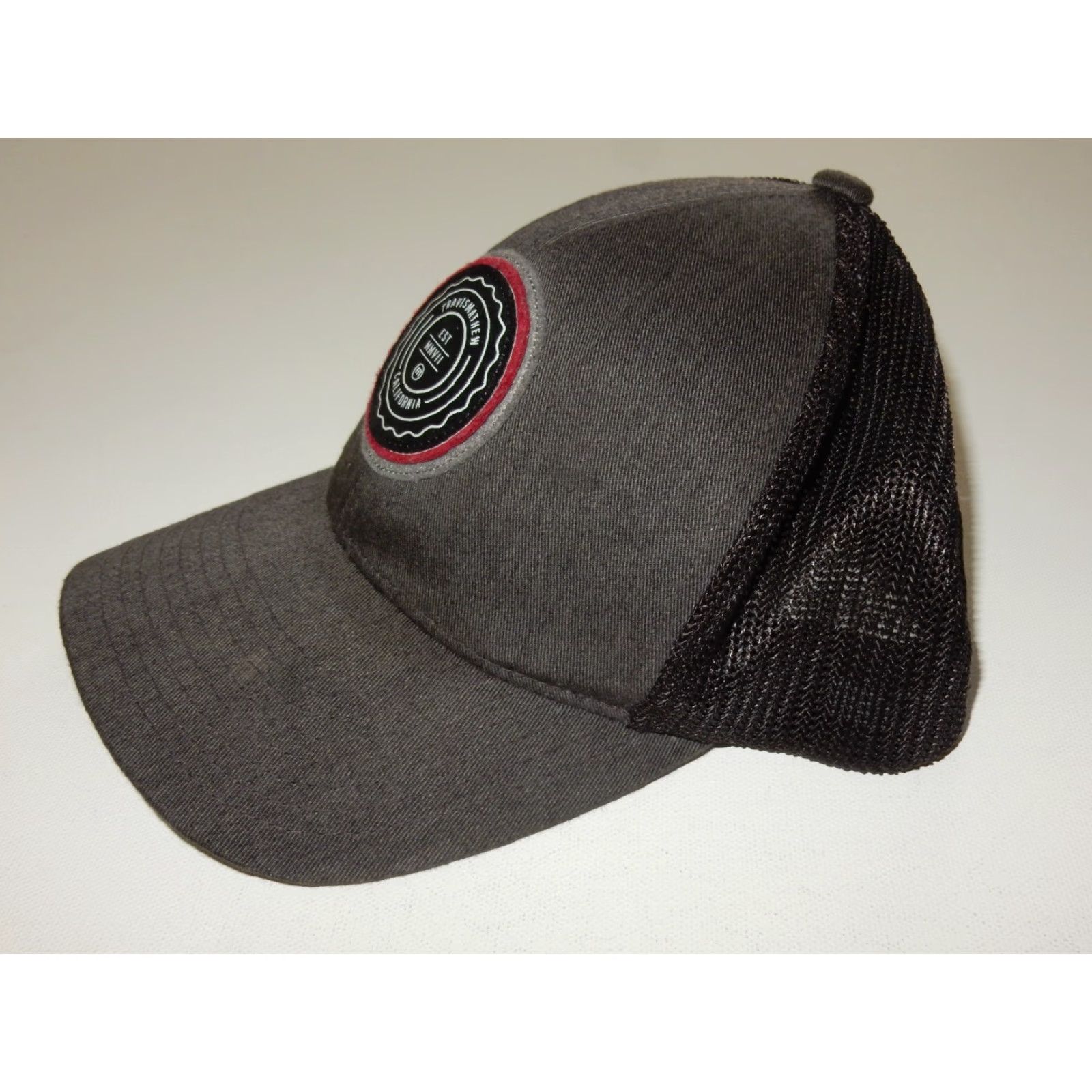 TravisMathew VINTAGE Travis Mathew Men's Hat Snapback Trucker Gray One Size Mens Size ONE SIZE - 2 Thumbnail