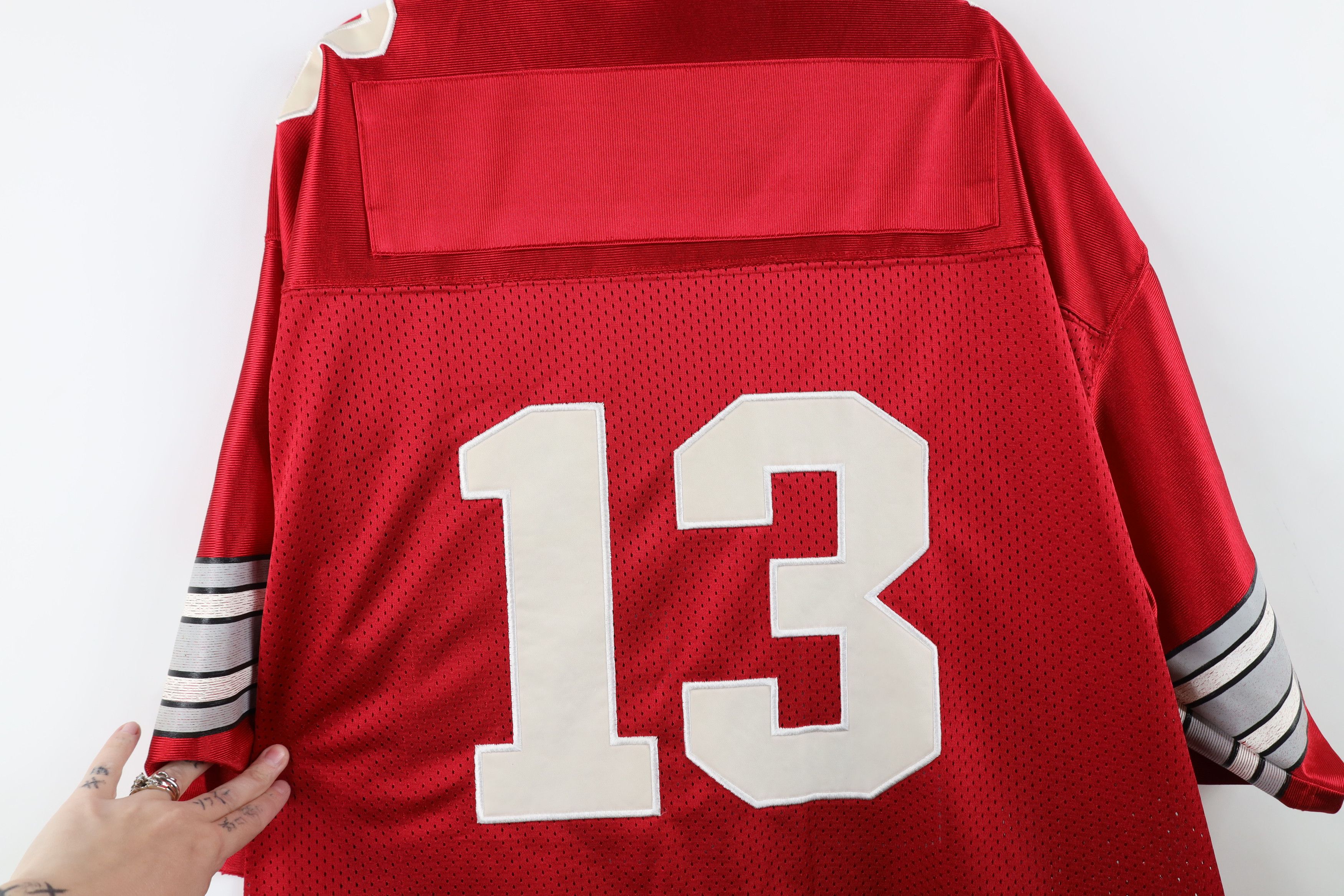 Vintage Vintage Ohio State University Football Jersey Red #13 Size US L / EU 52-54 / 3 - 13 Thumbnail