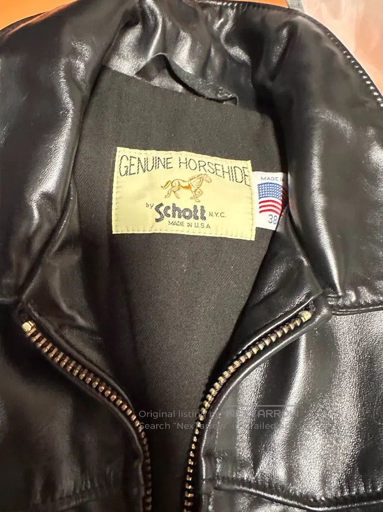 Schott Schott Horseskin leather clothing Size US M / EU 48-50 / 2 - 9 Thumbnail