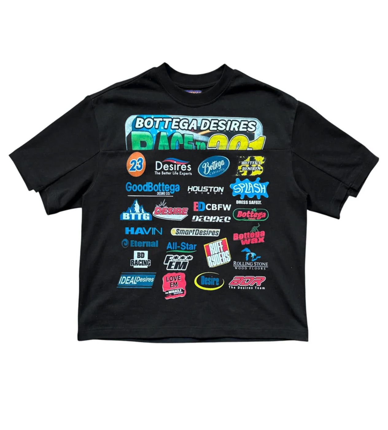 Bottega Desires Race Tee Black Size US XXL / EU 58 / 5 - 1 Thumbnail