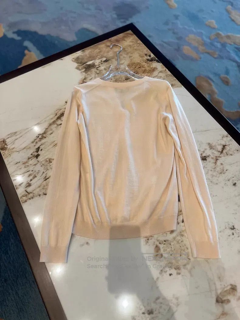 Loro Piana Loro Piana Scissor Collar 100% Cashmere Sweater Size XS / US 0-2 / IT 36-38 - 5 Thumbnail