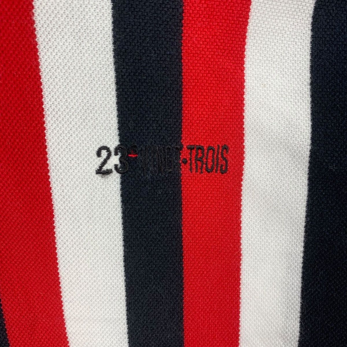Vintage Vintage 23KU SPORT JAPAN Vingt Trois Stroled Golf Polo Tee Size US S / EU 44-46 / 1 - 3 Thumbnail