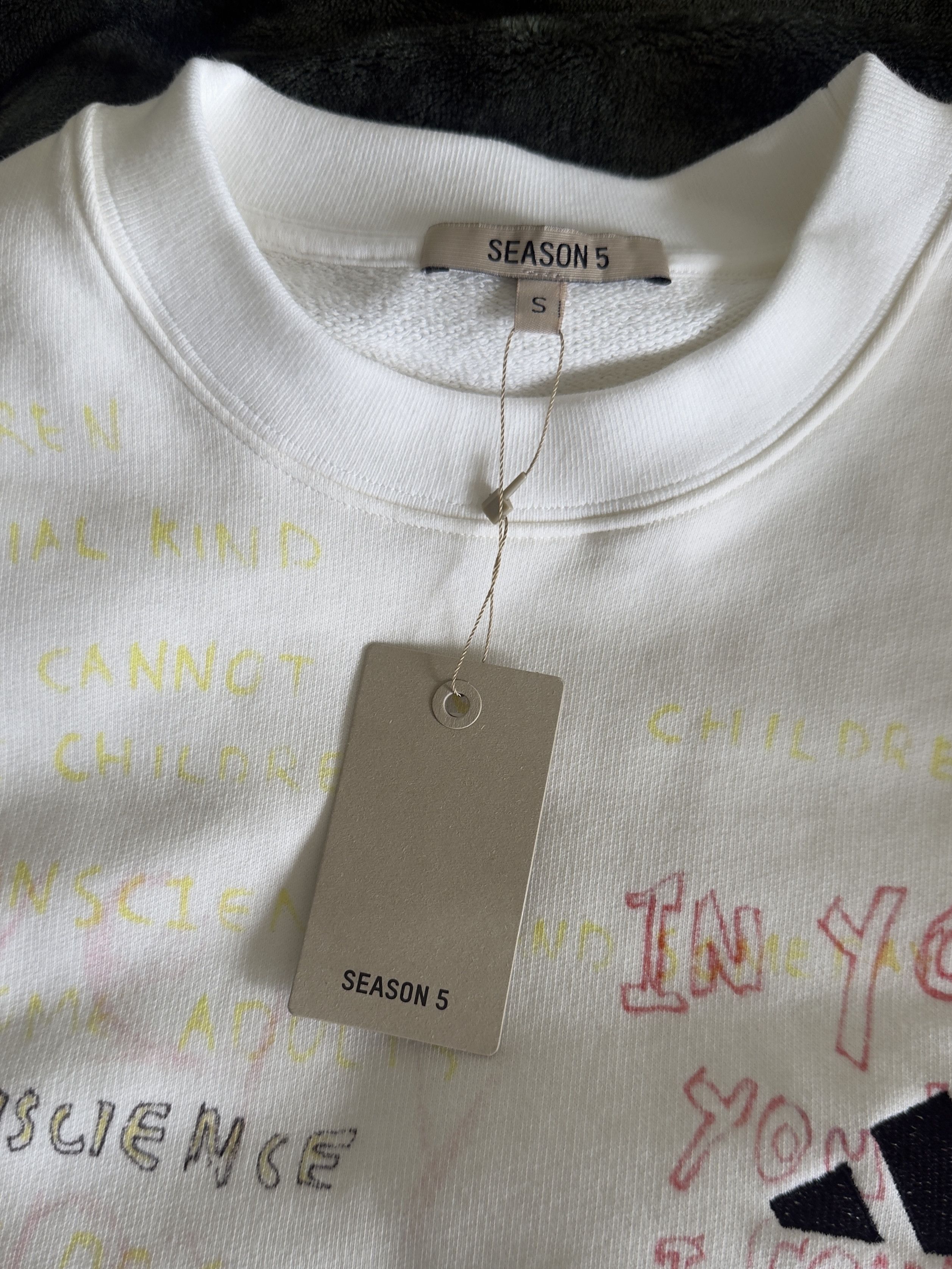 Yeezy Yeezy Scribble Hand Drawn Crewneck Size US S / EU 44-46 / 1 - 4 Thumbnail