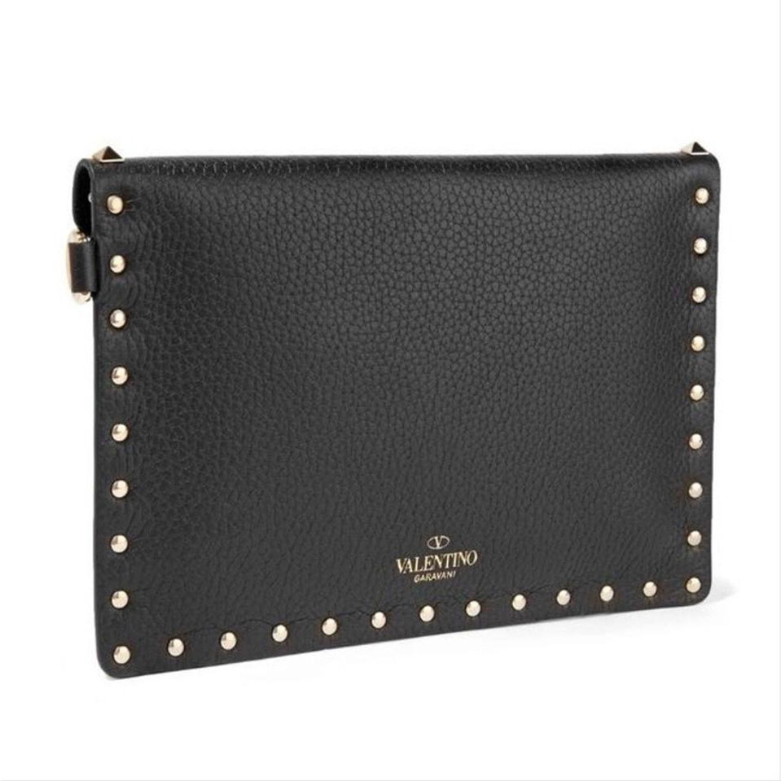 Valentino Valentino Garavani Rockstud envelope pouch wristlet Size ONE SIZE - 3 Thumbnail