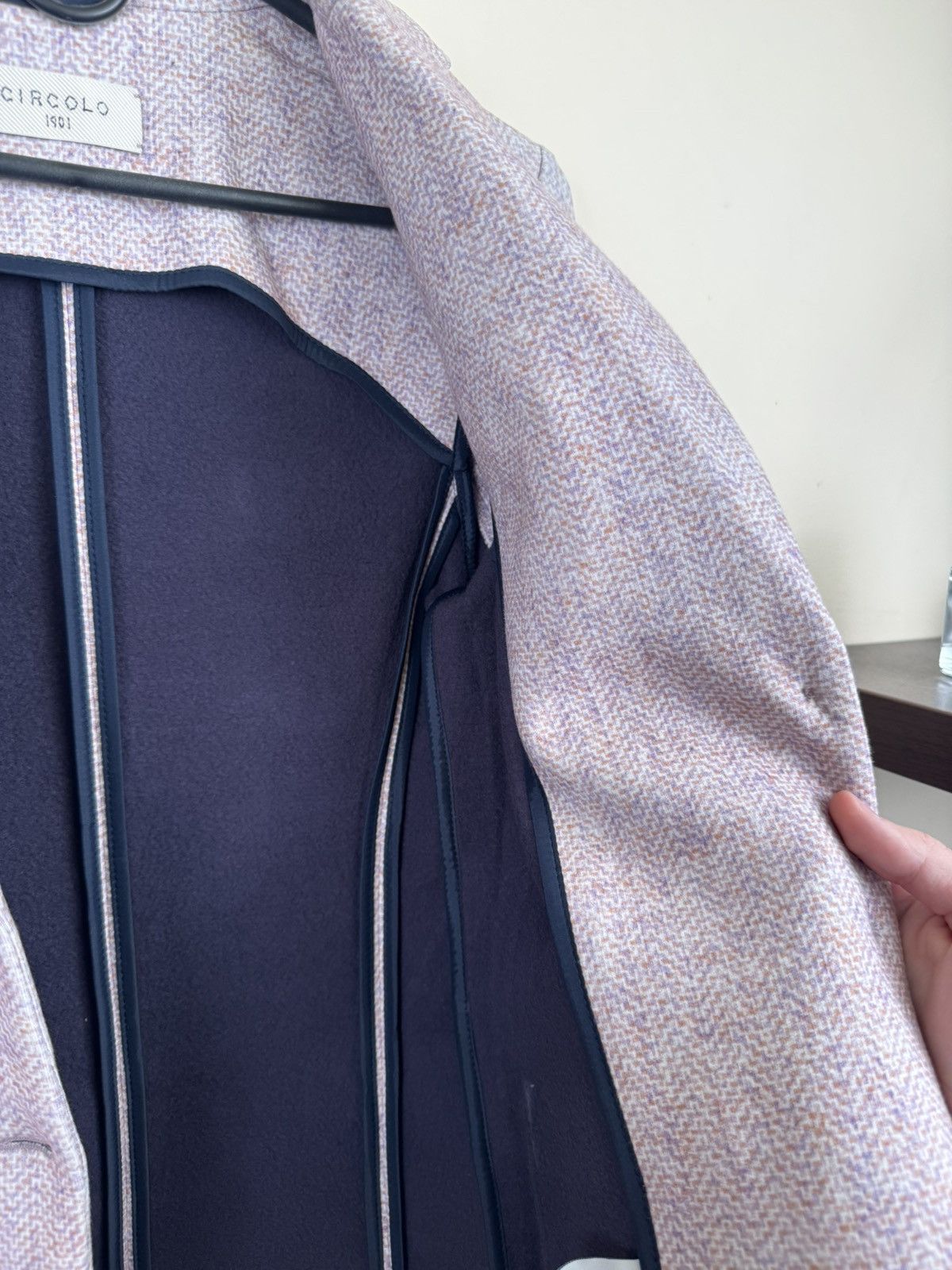 Circolo 1901 Circolo 1901 Women Blazer Pink XS Luxury Italy Designer Size XS / US 0-2 / IT 36-38 - 18 Thumbnail