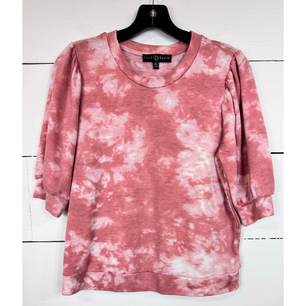Other Fred David 3/4 Sleeve Blouse Women's Size Medium Size M / US 6-8 / IT 42-44 - 1 Thumbnail