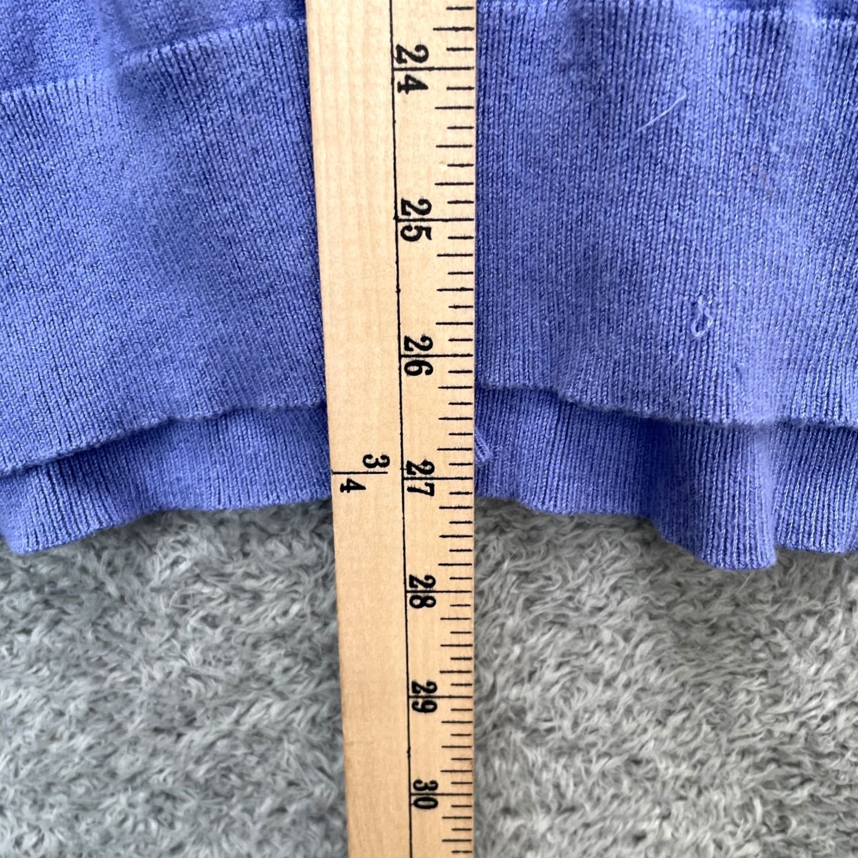 Banana Republic VINTAGE Banana Republic Sweater Mens MT Blue Luxury Blend V Neck Cashmere Knit Size US M / EU 48-50 / 2 - 7 Thumbnail