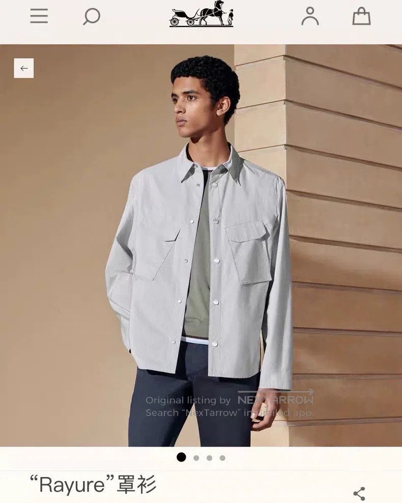 Hermes Hermes Men's Lightweight Jacket Size US M / EU 48-50 / 2 - 2 Thumbnail