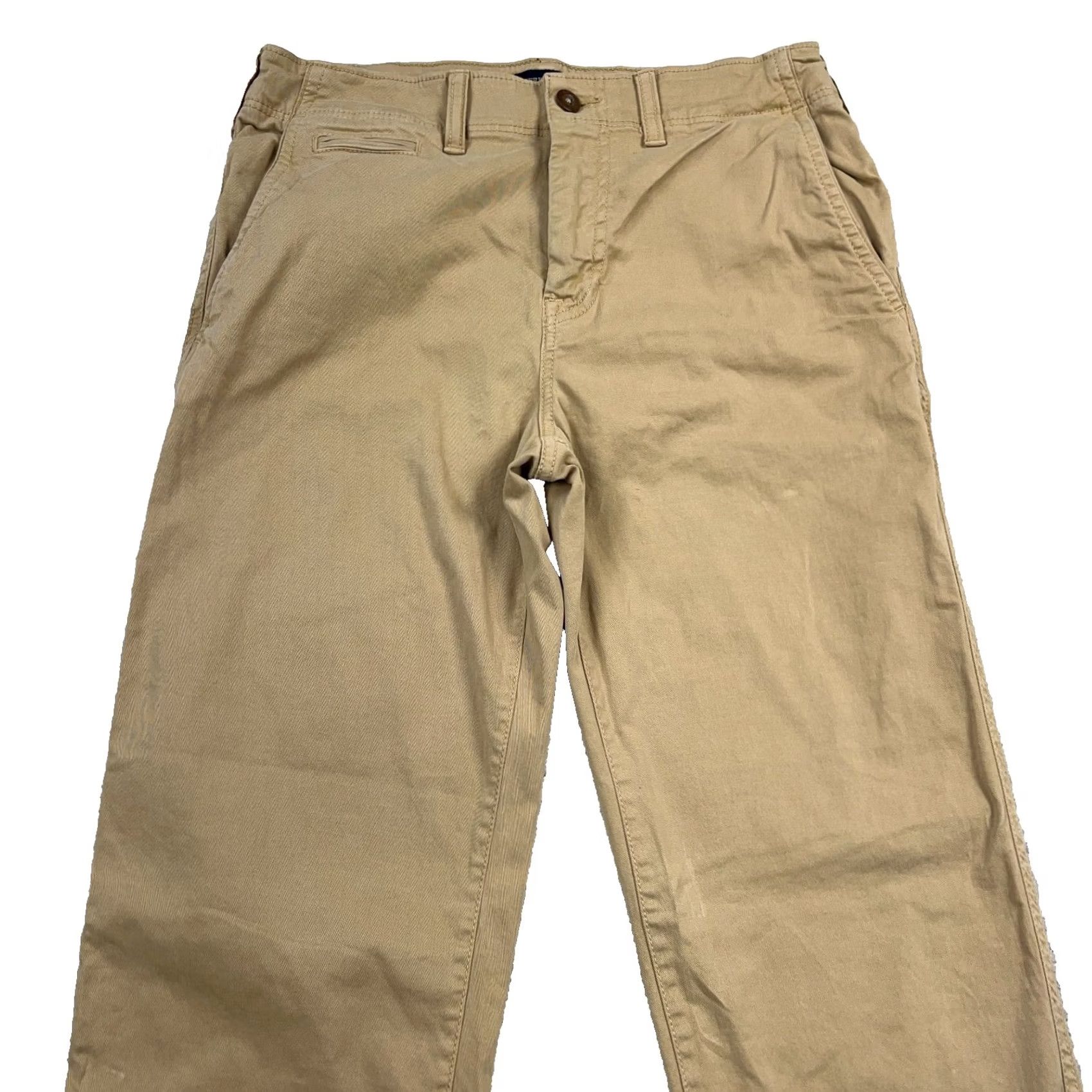 American Eagle Outfitters American Eagle Pants Men 30x34 Brown Chino Relaxed Straight Khaki Dress Slacks C Size US 30 / EU 46 - 3 Thumbnail