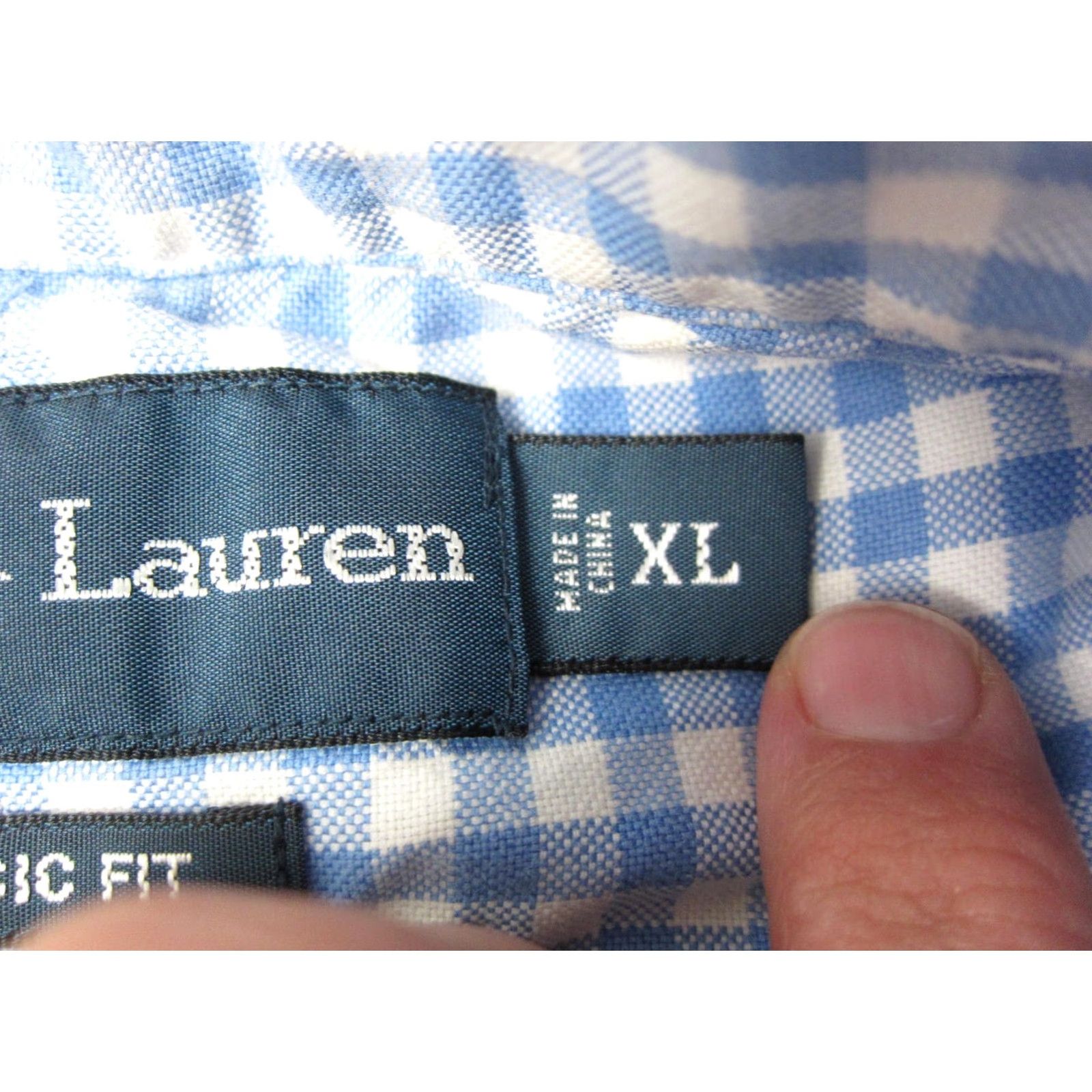 Ralph Lauren Ralph Lauren Shirt Mens XL Blue Yellow Pony Gingham Check Classic Button-Up Collared Long Sleeve Slim Fit Nature: Preppy Dad Style Size US XL / EU 56 / 4 - 7 Thumbnail