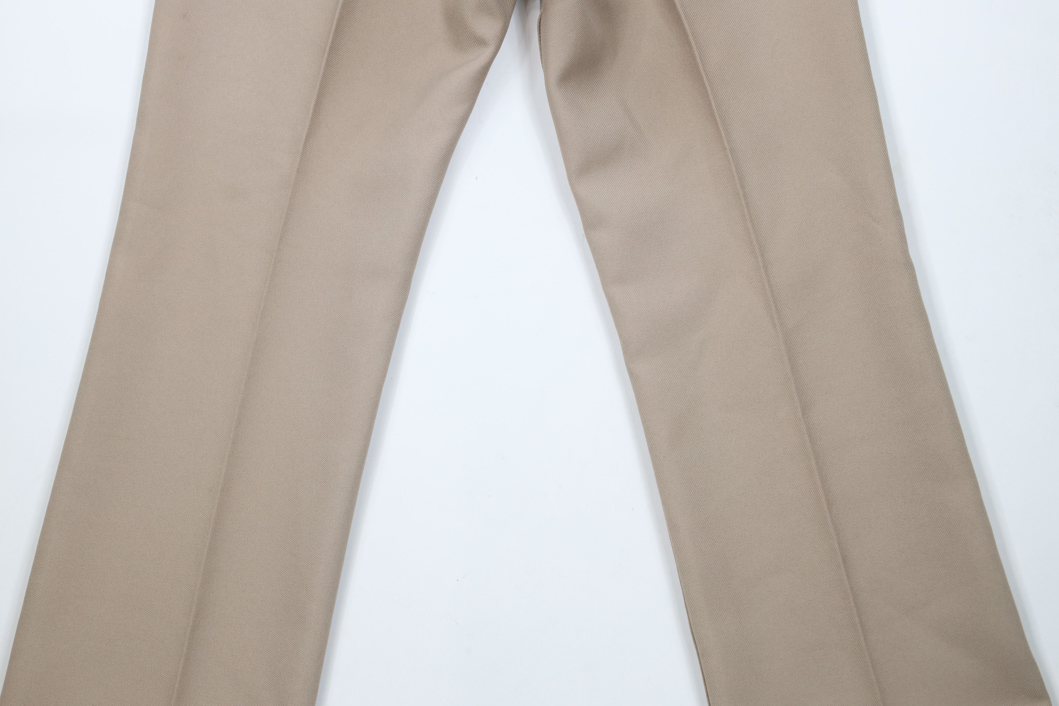 Vintage × Wrangler Vintage 90s Wrangler Knit Western Wide Leg Chino Pants Beige Size US 36 / EU 52 - 13 Thumbnail