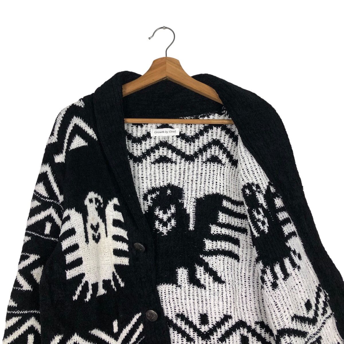 Japanese Brand 📌Vintage Knit Cardigan jacket Unknown Brand Issey Miyake Size US L / EU 52-54 / 3 - 12 Thumbnail