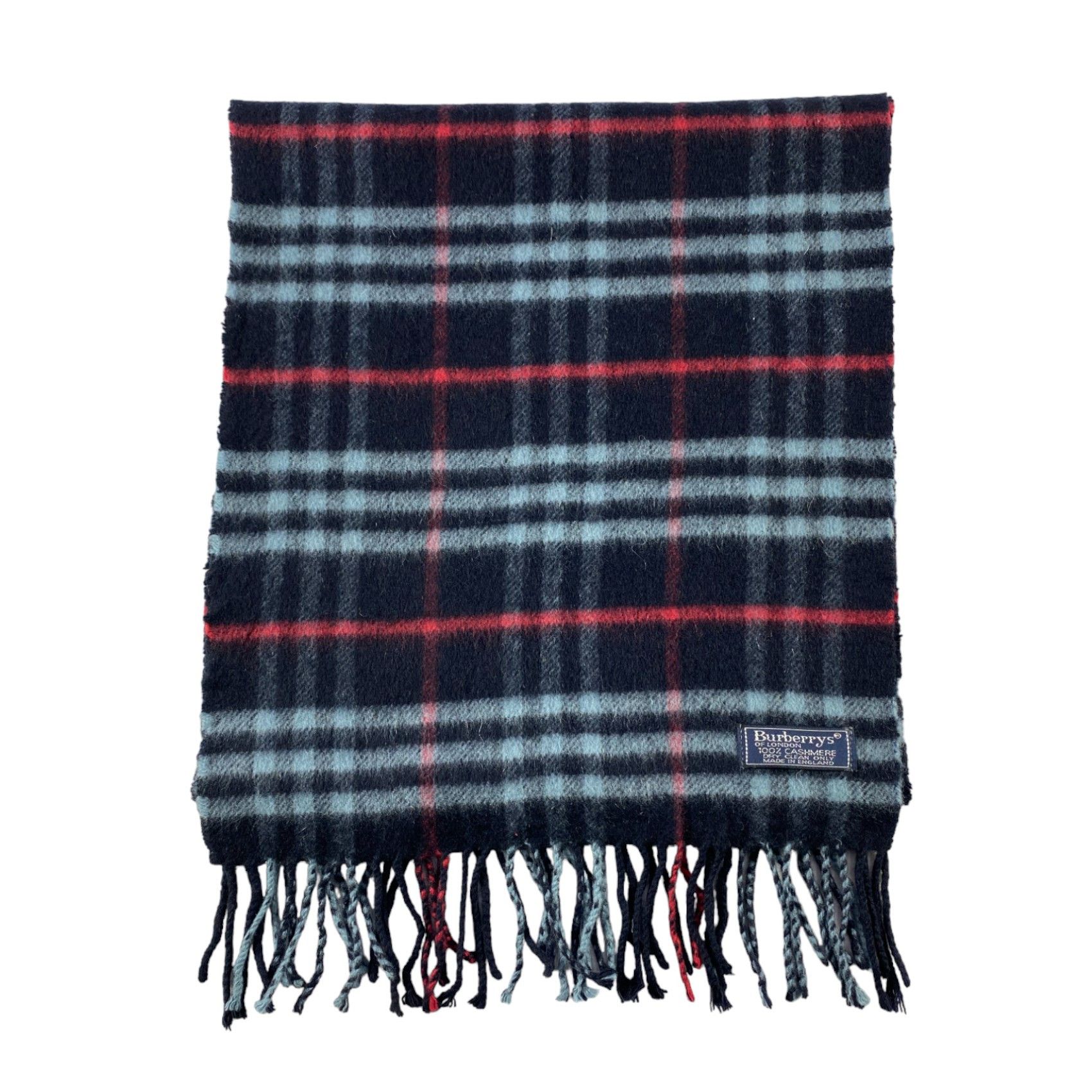 Burberry × Vintage Burberry Scarf / Muffler / Neckwear - WW1181 Size ONE SIZE - 2 Thumbnail