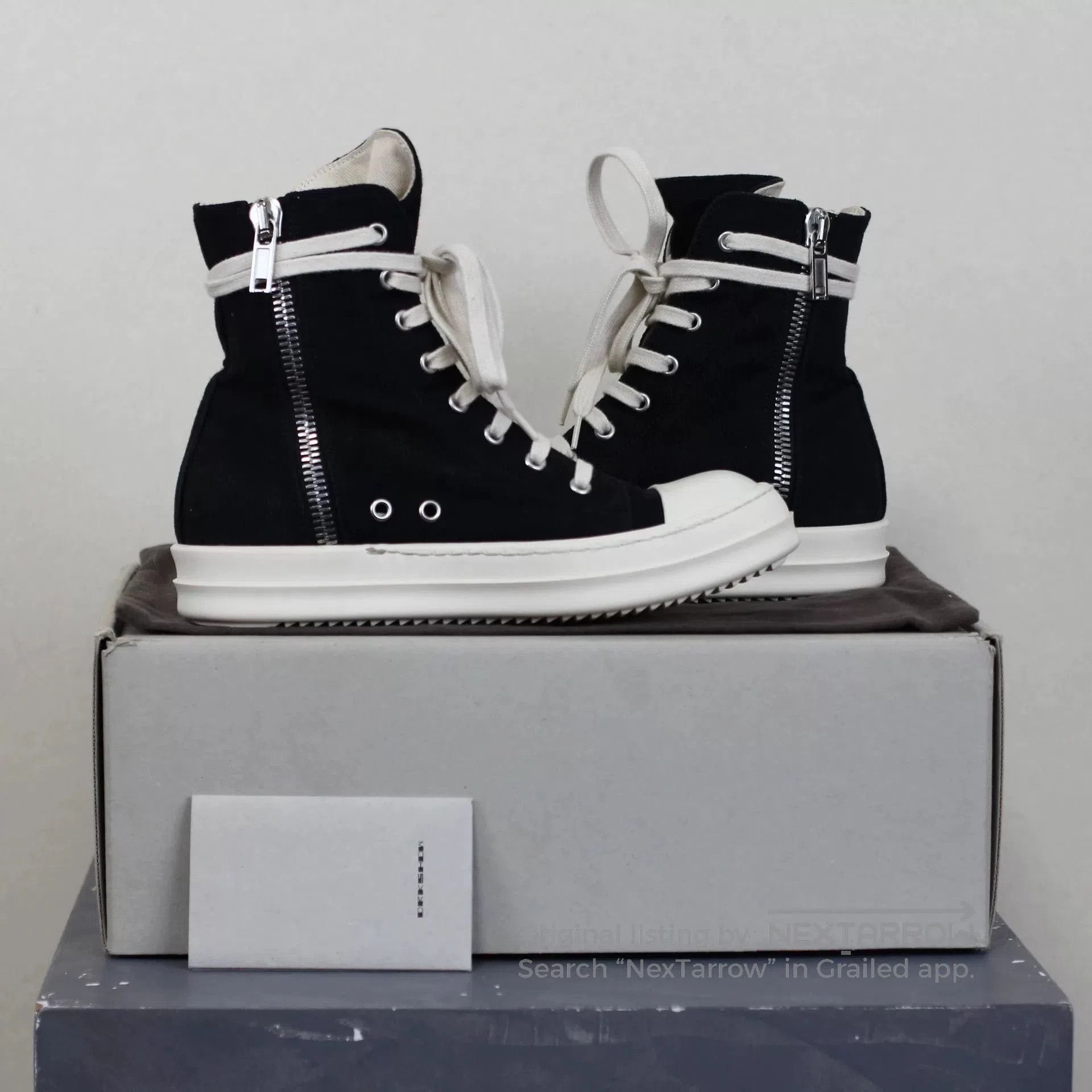 Rick Owens Drkshdw Rick Owens DRKSHDW High. Size US 5 / EU 37 - 5 Thumbnail