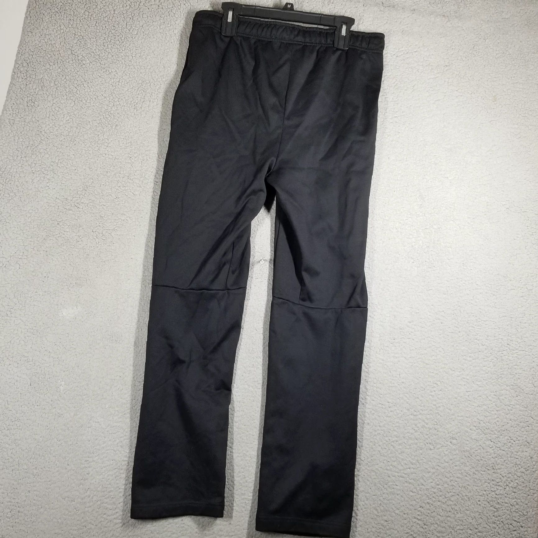 Nike Nike Mens Therma Fit Training Pants L Black Fleece 100% Polyester Dri-FIT Pockets Elastic Waist Running Jogging Gym Training Activewear Mens L Size US 33 - 2 Thumbnail