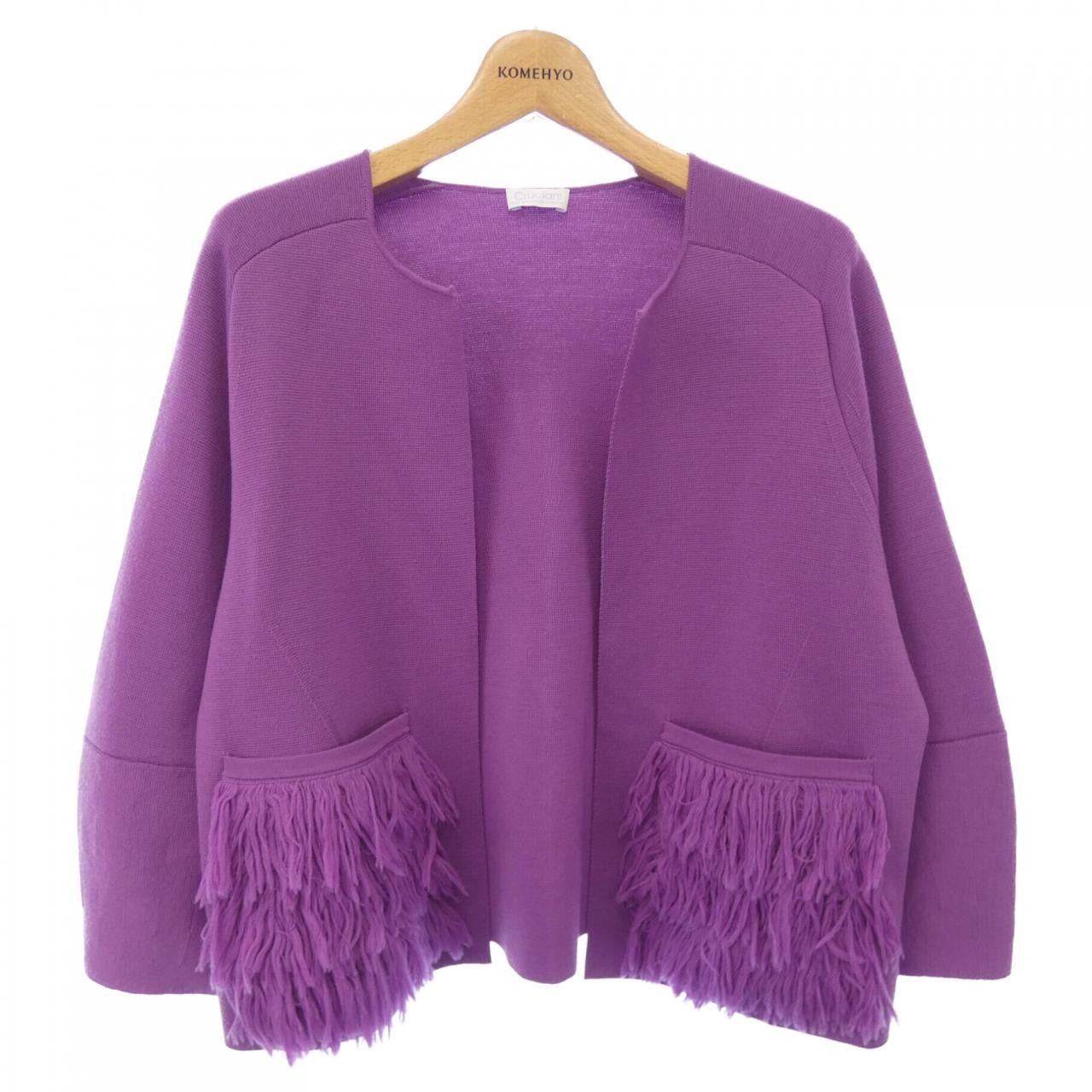 Other Cruciani Wool Cardigan Textile Tops CDM3401 DUTY FREE for USA
