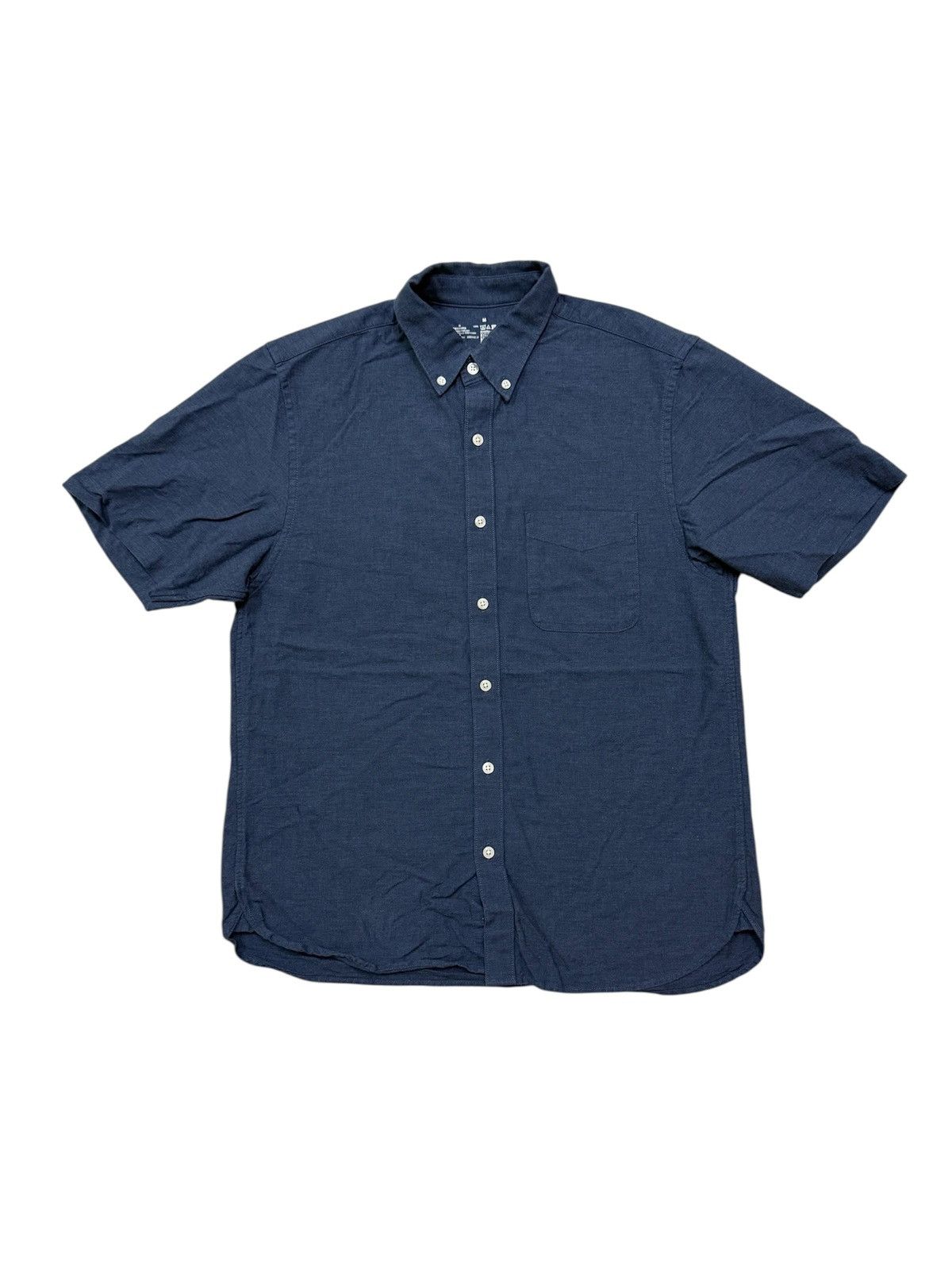 Muji Muji Short Sleeve Button Up Shirt Size US S / EU 44-46 / 1 - 1 Thumbnail