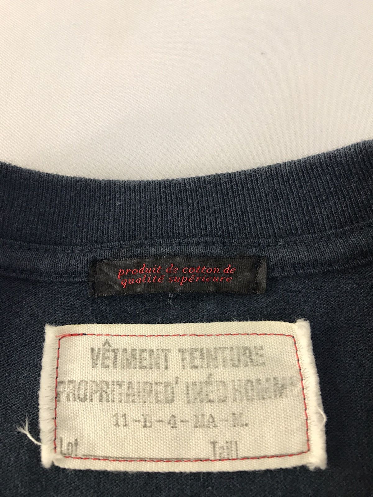 Japanese Brand × Yohji Yamamoto Vetment Teinture Propritaired Ined Homme Yohji Yamamoto Tee Size US M / EU 48-50 / 2 - 5 Thumbnail