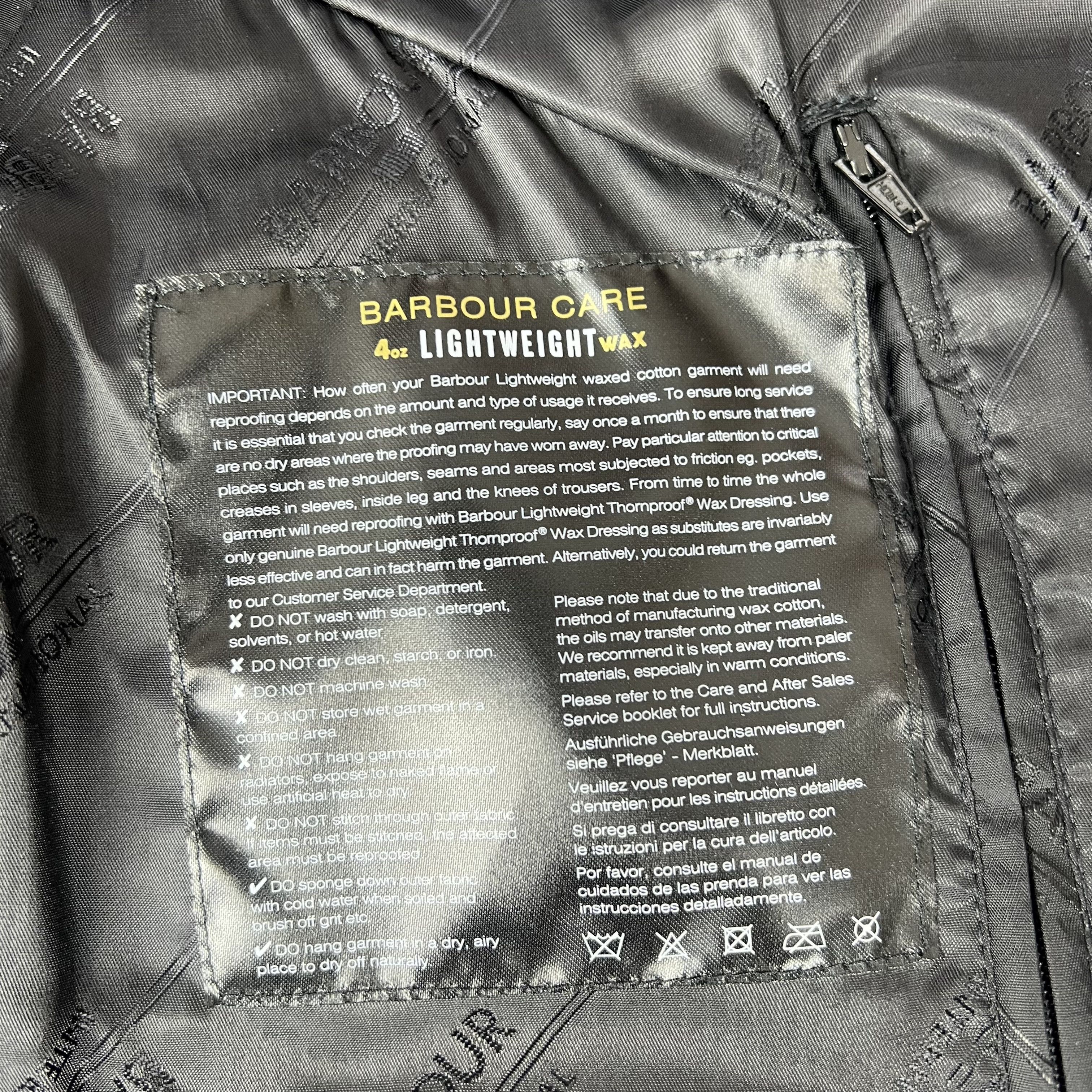 Barbour Barbour International Backmarker Waxed Jacket Size 8 Size S / US 4 / IT 40 - 12 Thumbnail