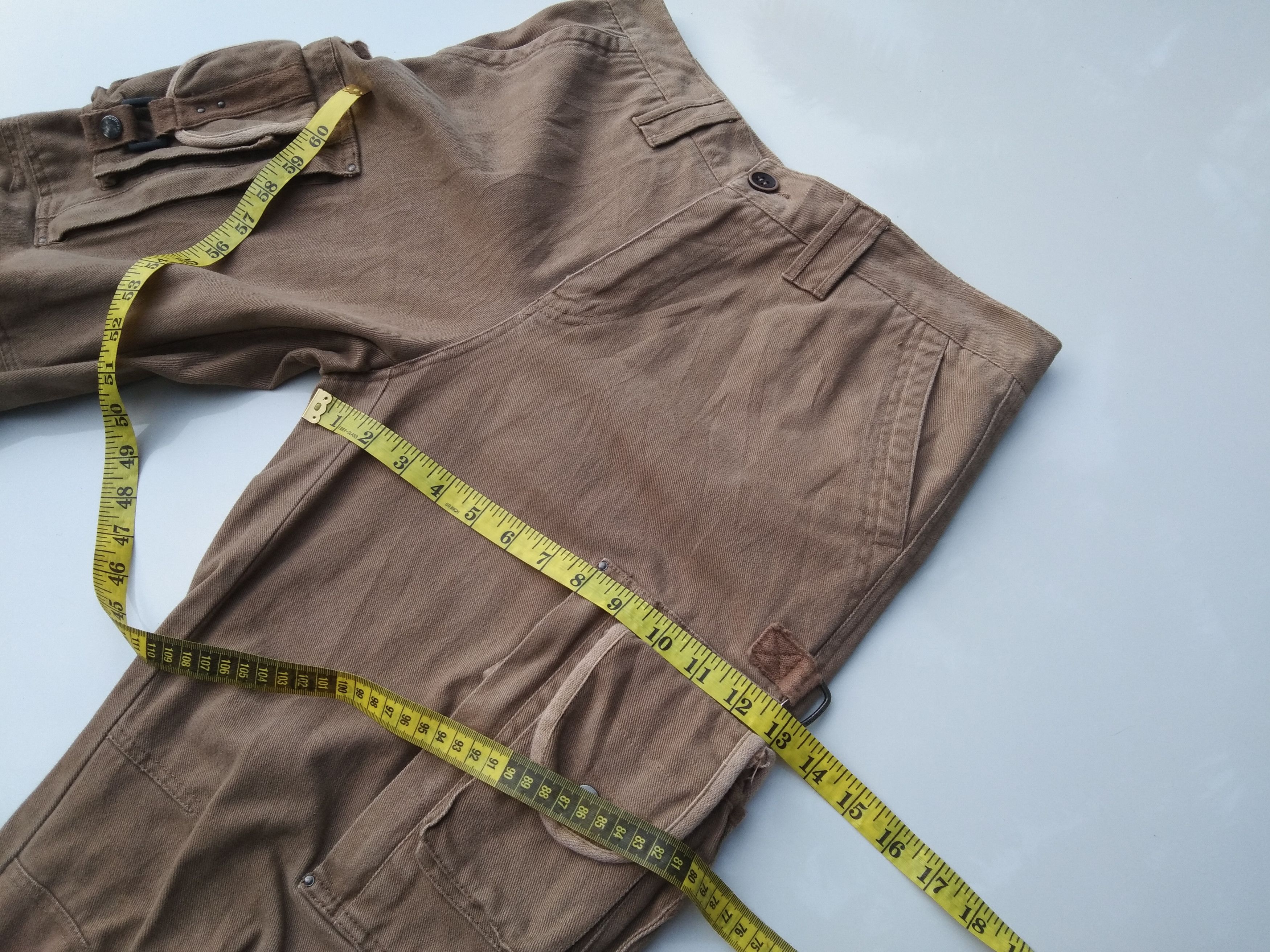 Japanese Brand INTERCREW MULTIPOCKET CARGOPANT Size US 34 / EU 50 - 13 Thumbnail