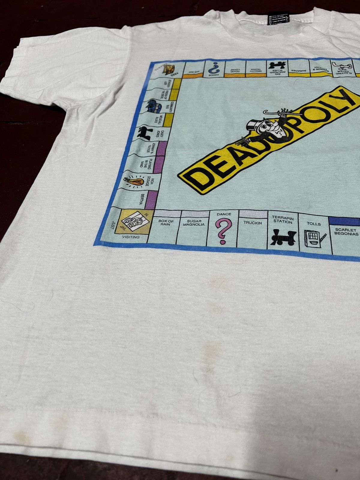 Fruit Of The Loom 1988 deadopoly the game of dance Size US XL / EU 56 / 4 - 3 Thumbnail