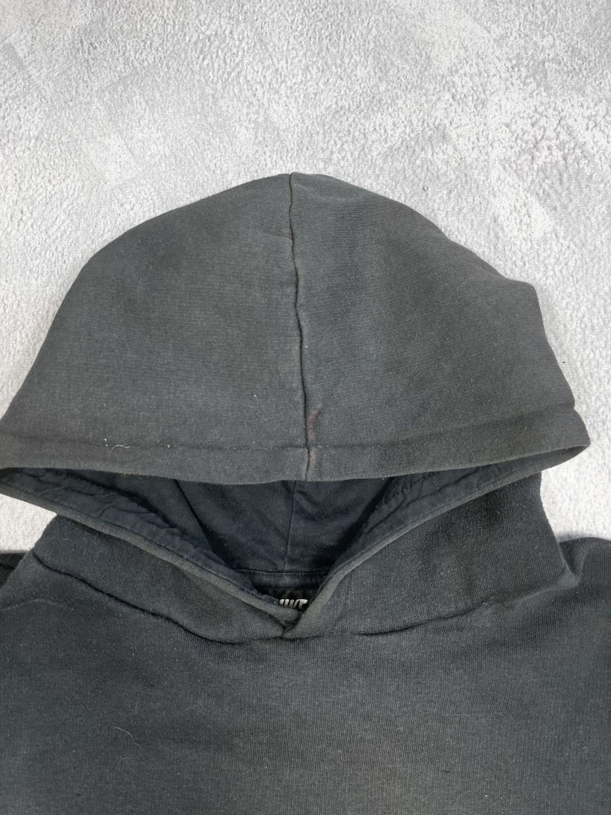 Nike × Vintage Vintage Y2K Nike trashed swoosh hoodie streetwear size L Size L / US 10 / IT 46 - 4 Thumbnail