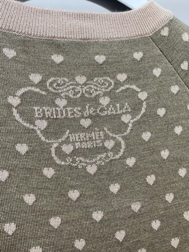 Hermes Hermes Jacquard heart knit cashmere dress Size XXS / US 00 / IT 34 - 3 Thumbnail
