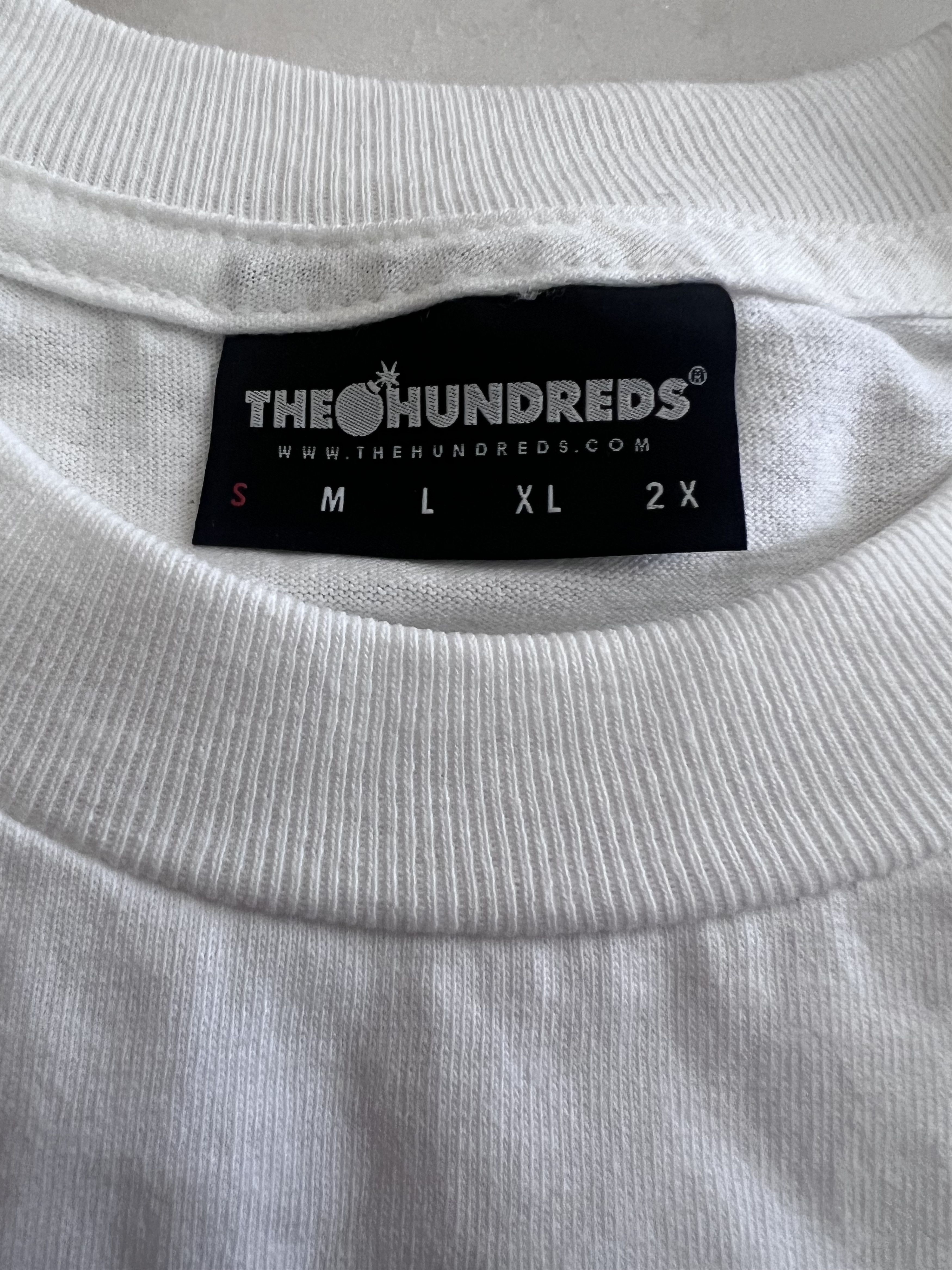 The Hundreds The Hundreds Slant Crest Script Logo White Shirt Size US S / EU 44-46 / 1 - 2 Thumbnail