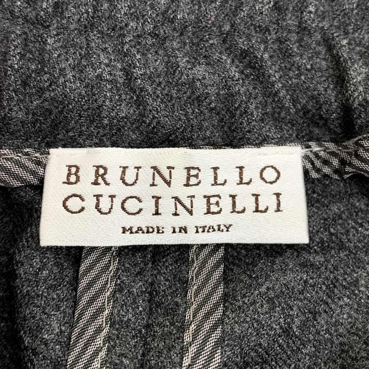 Brunello Cucinelli Brunello Cucinelli BC Dark Grey Beaded Casual Pants K26WX Size 28" / US 6 / IT 42 - 5 Thumbnail