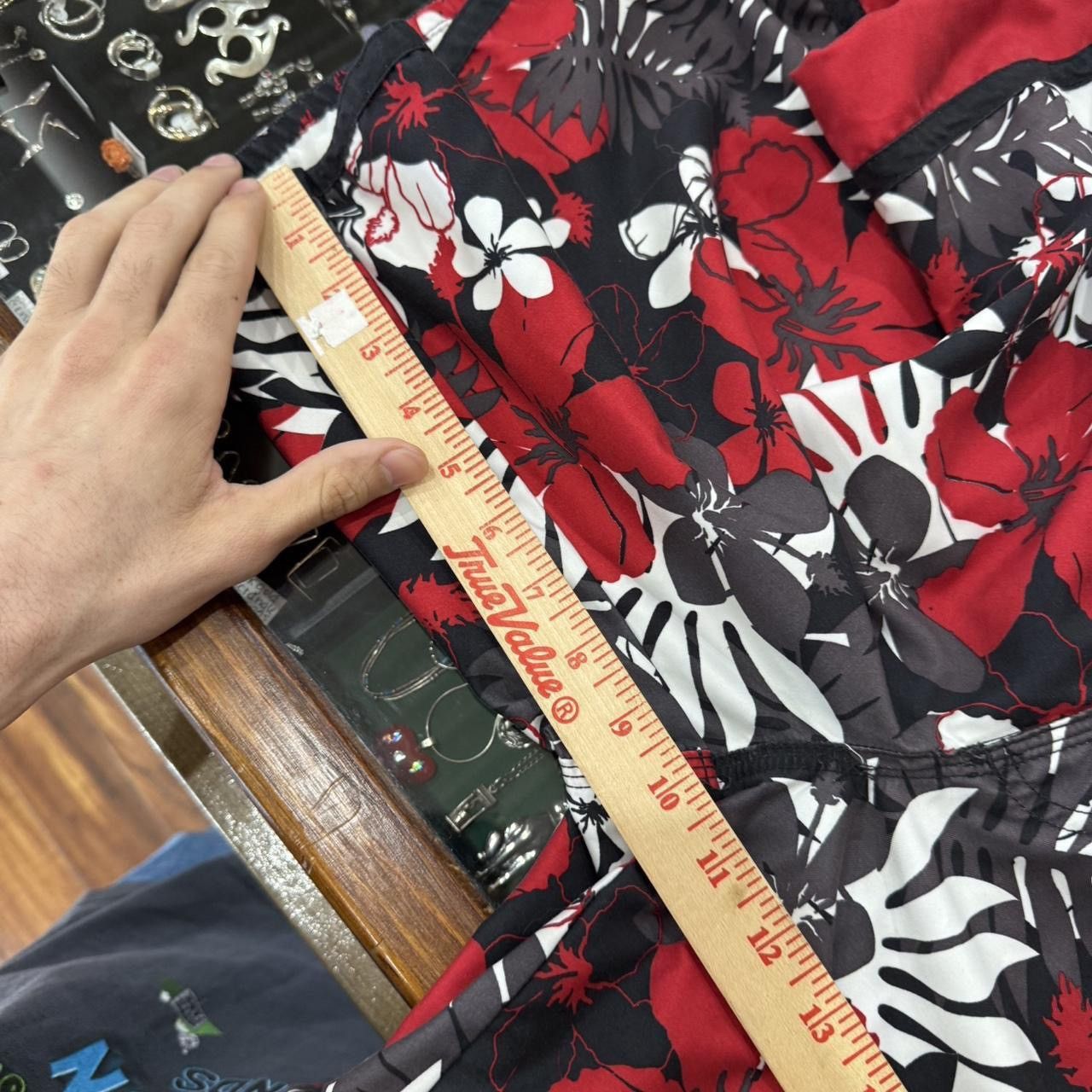 Joe Boxer Vintage Y2K Floral Baggy Board Shorts Size US 34 / EU 50 - 5 Thumbnail