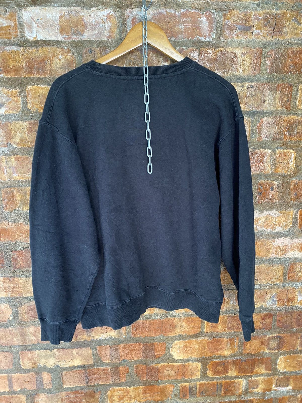 Japanese Brand Bay Leaf Japan cross and Poem anarchy sweatshirt Size US L / EU 52-54 / 3 - 9 Thumbnail