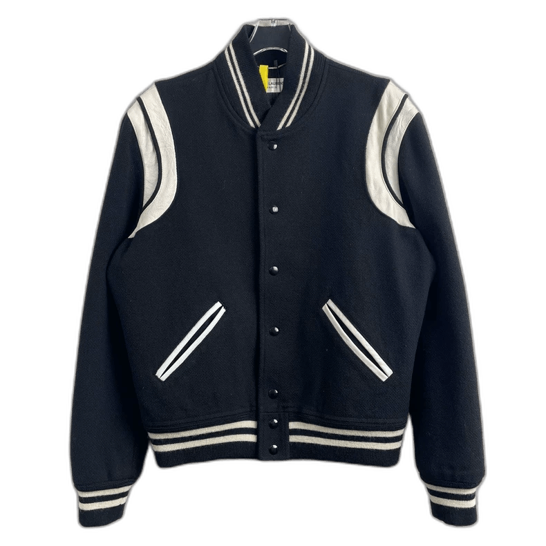 Saint Laurent Paris Saint Laurent Baseball Collar Jacket-2507 Size US L / EU 52-54 / 3 - 4 Thumbnail