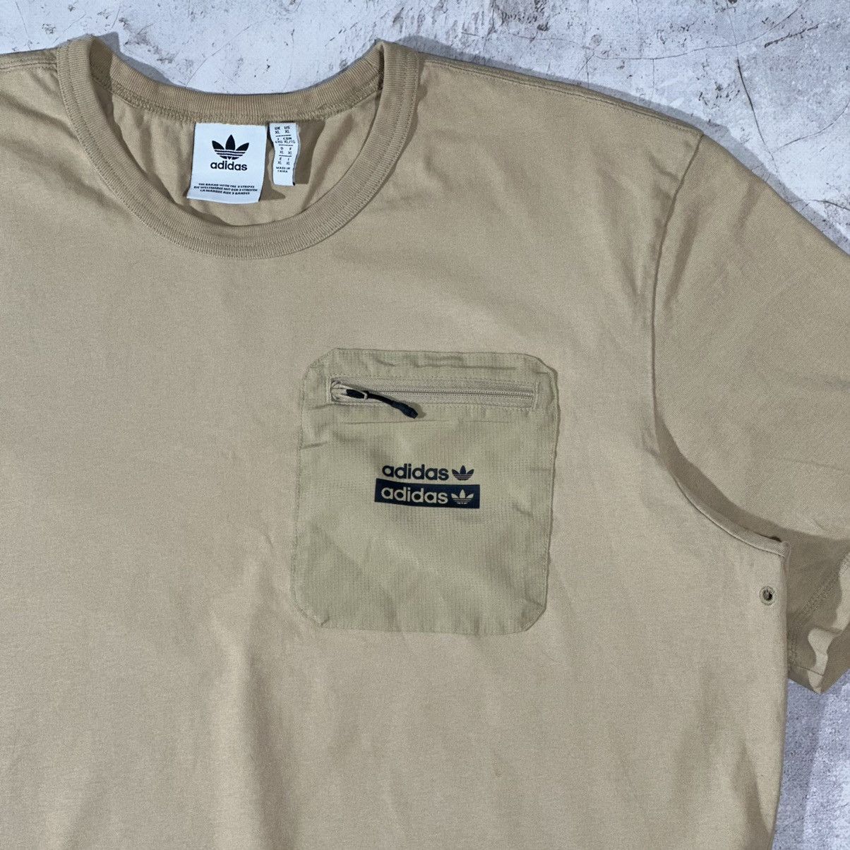 Adidas × Japanese Brand Adidas Nylon pocket t shirt Size US XL / EU 56 / 4 - 3 Thumbnail