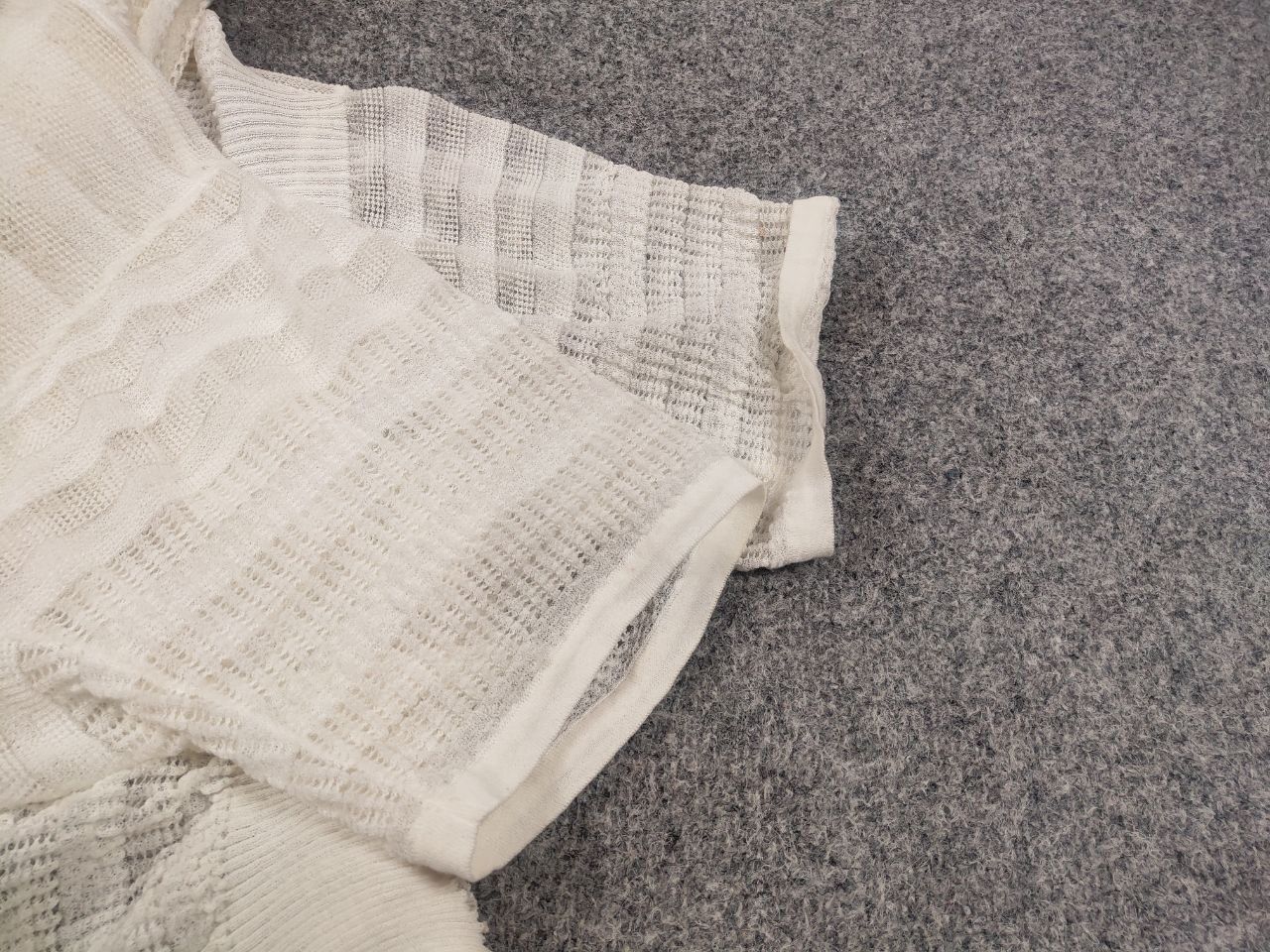 Issey Miyake Vintage Issey Miyake HaaT Lace Knit Bolero open front draped Size S / US 4 / IT 40 - 8 Thumbnail