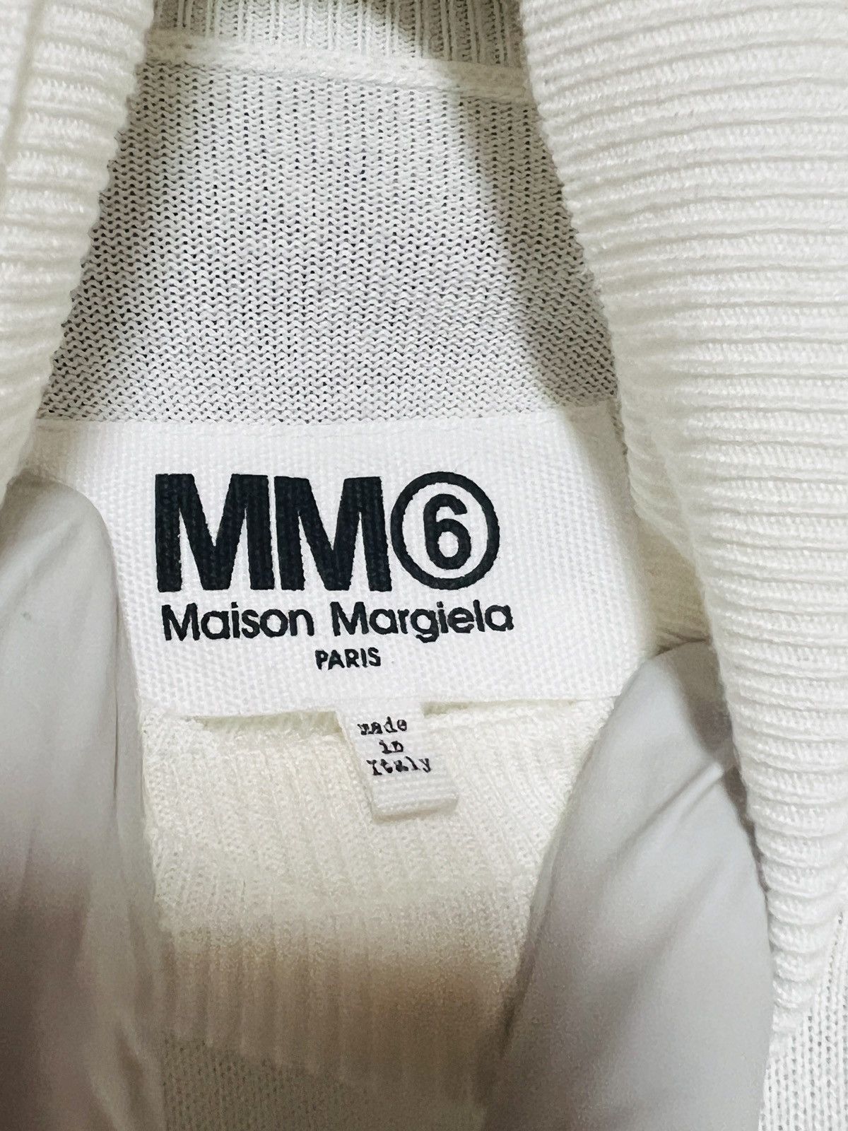 Maison Margiela Mm6 blue logo turtleneck Size US M / EU 48-50 / 2 - 9 Thumbnail