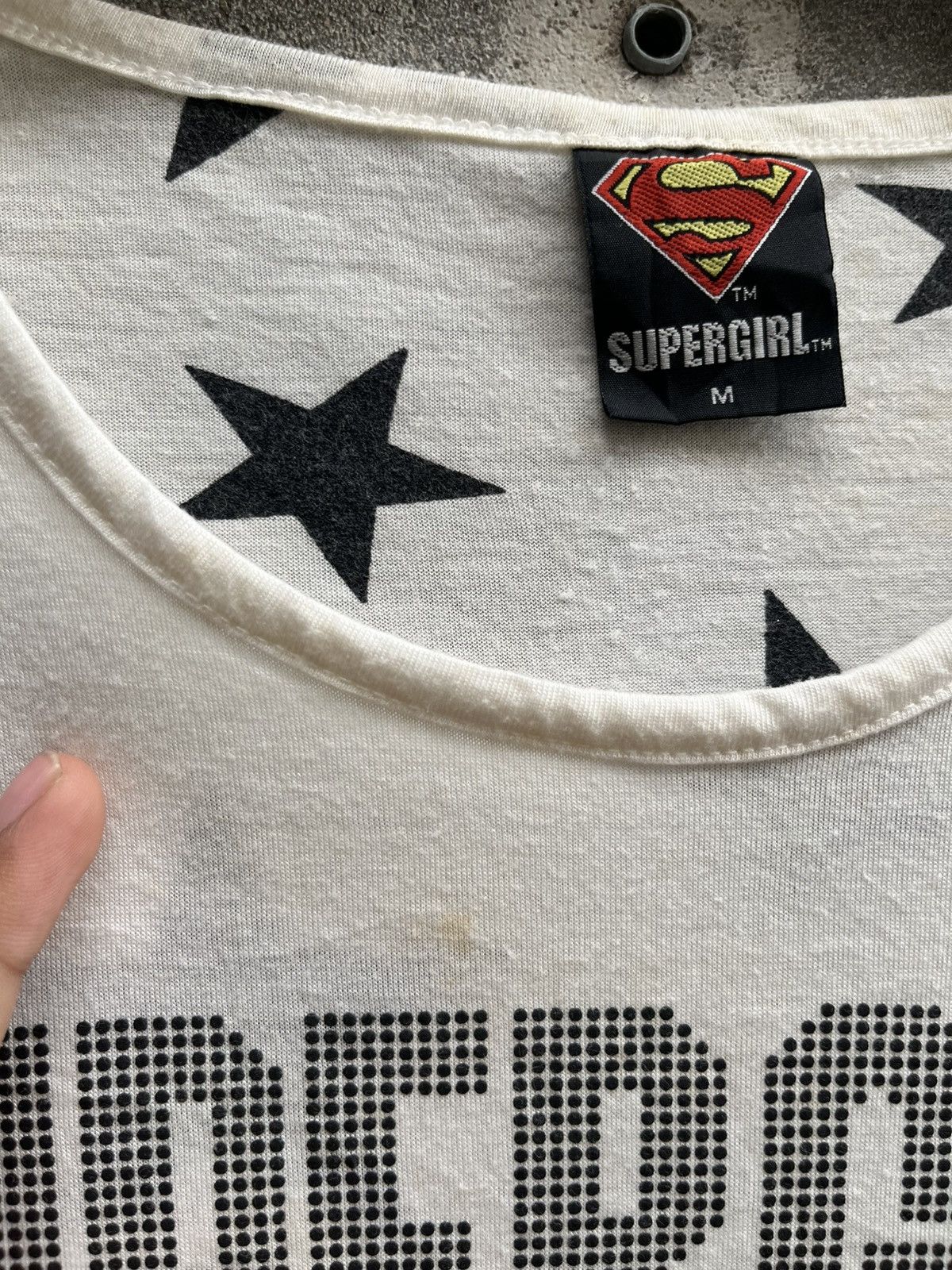Dolce & Gabbana × SKIMS Supergirl Rhinestone Star Tee – DC Comics Y2K Size US M / EU 48-50 / 2 - 7 Thumbnail