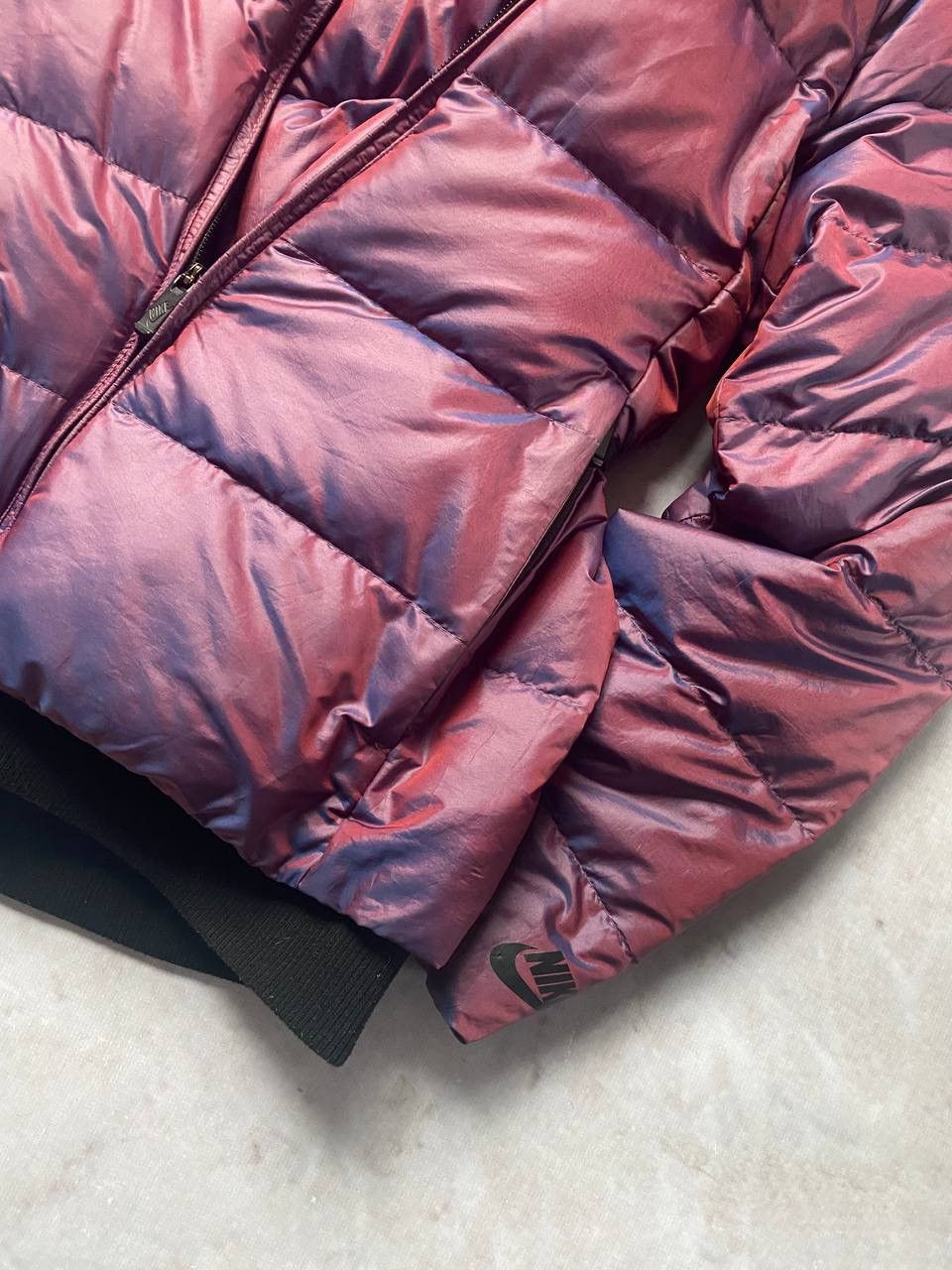 Nike Vintage Nike Avant Garde Down Jacket Purple Japanese Y2K Size S / US 4 / IT 40 - 7 Thumbnail